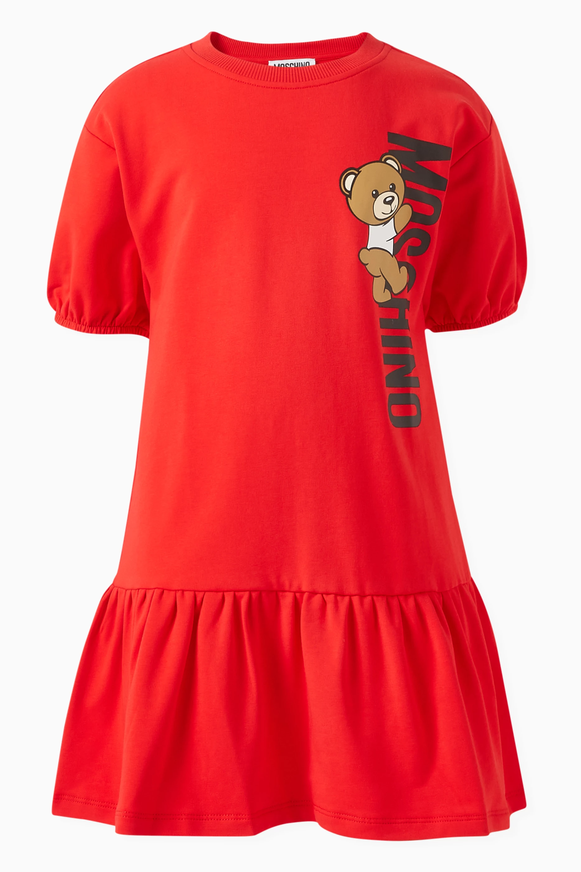Moschino red teddy dress shop