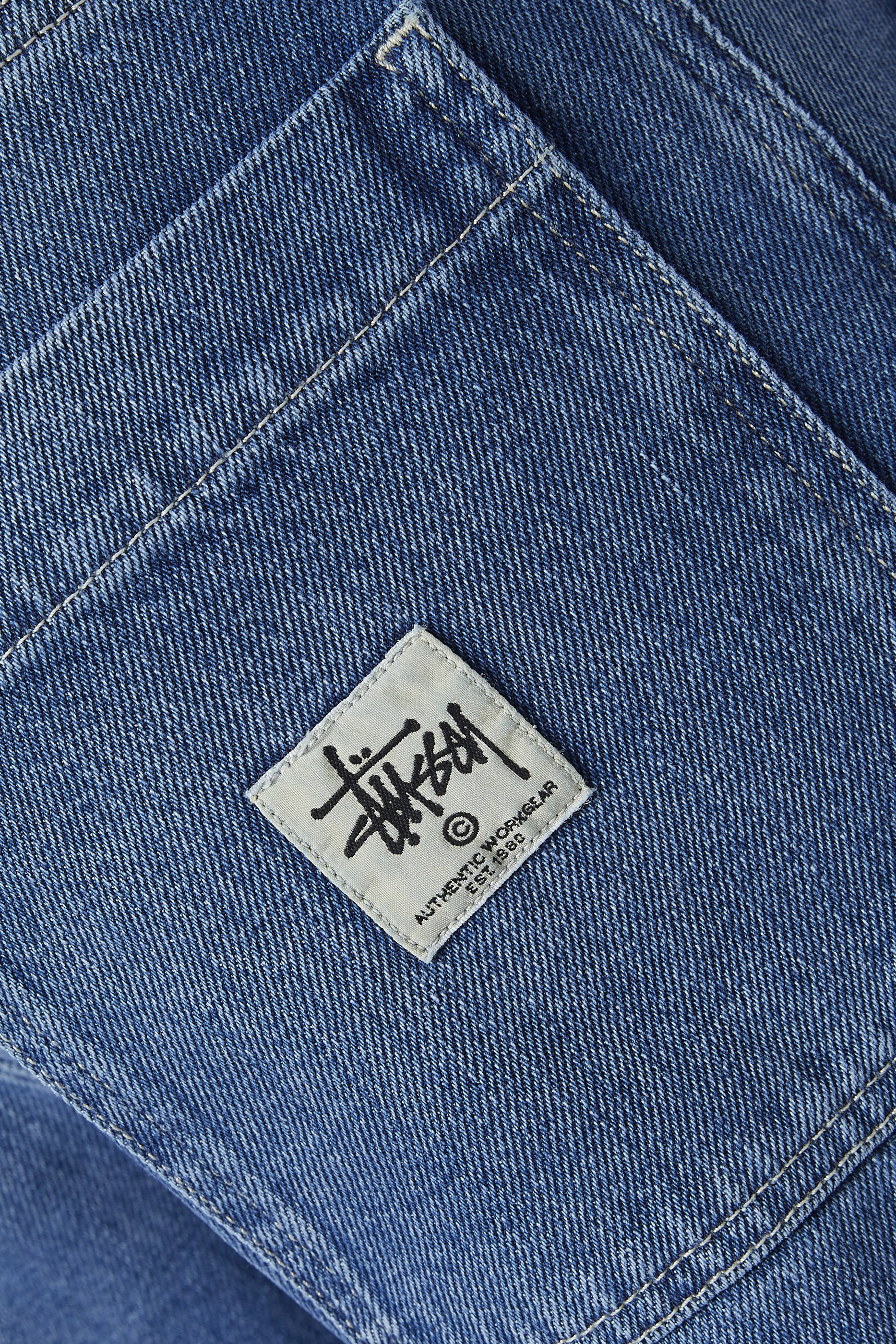 Buy Stussy Blue Work Pants in Denim For Men Online Ounass UAE