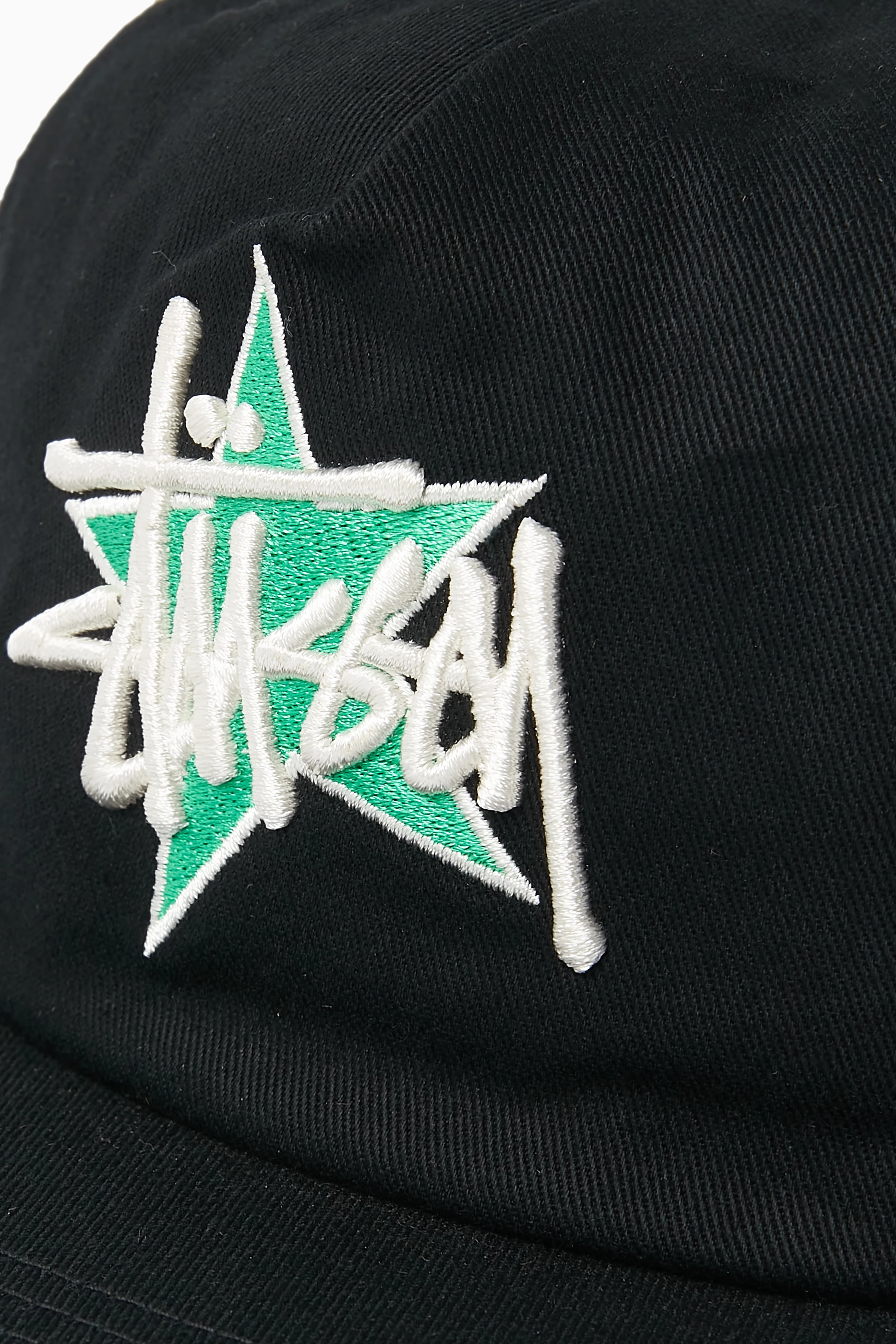 Buy Stussy Black Star Strapback Cap in Cotton For Men Online Ounass UAE