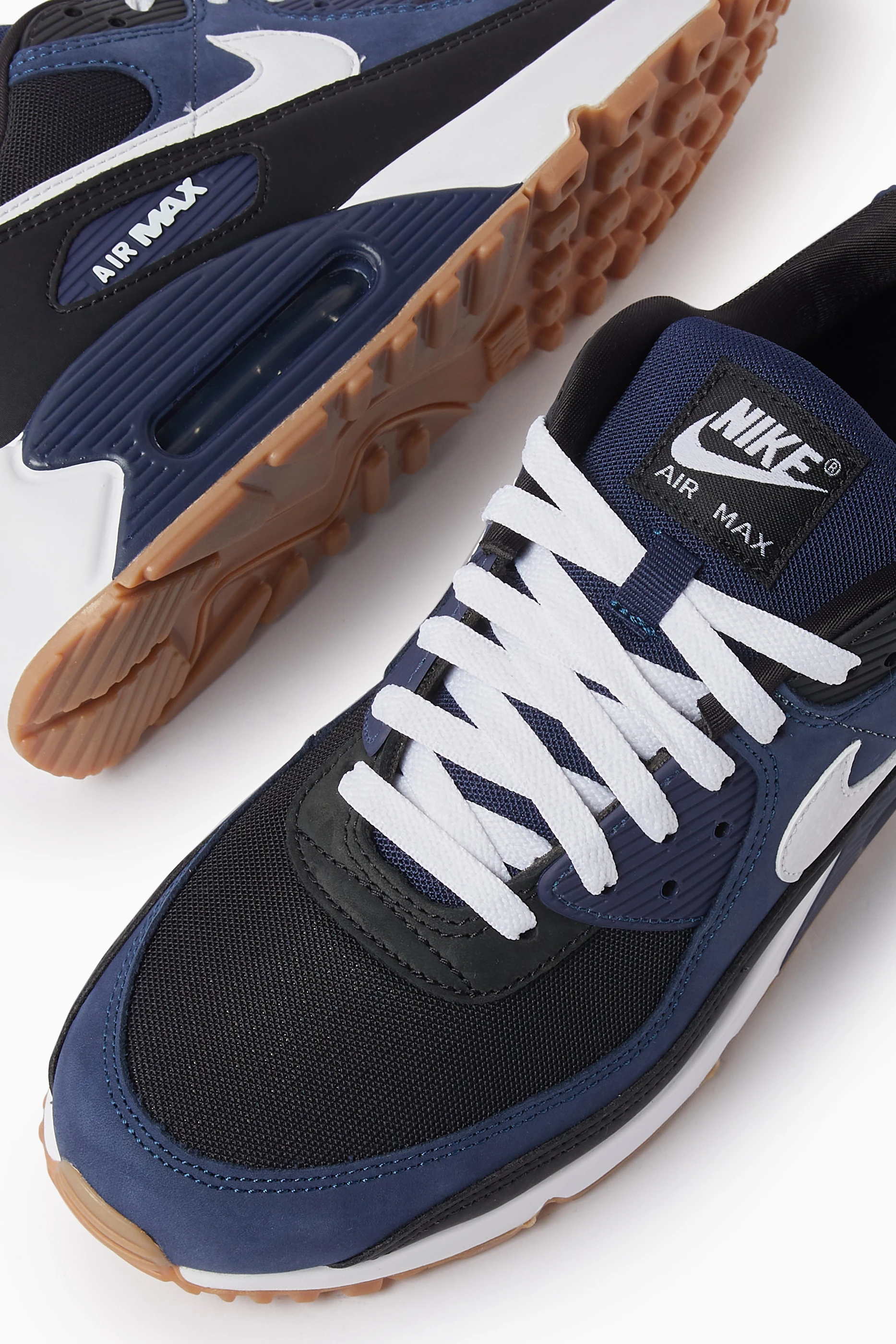 Navy blue air max 90 store