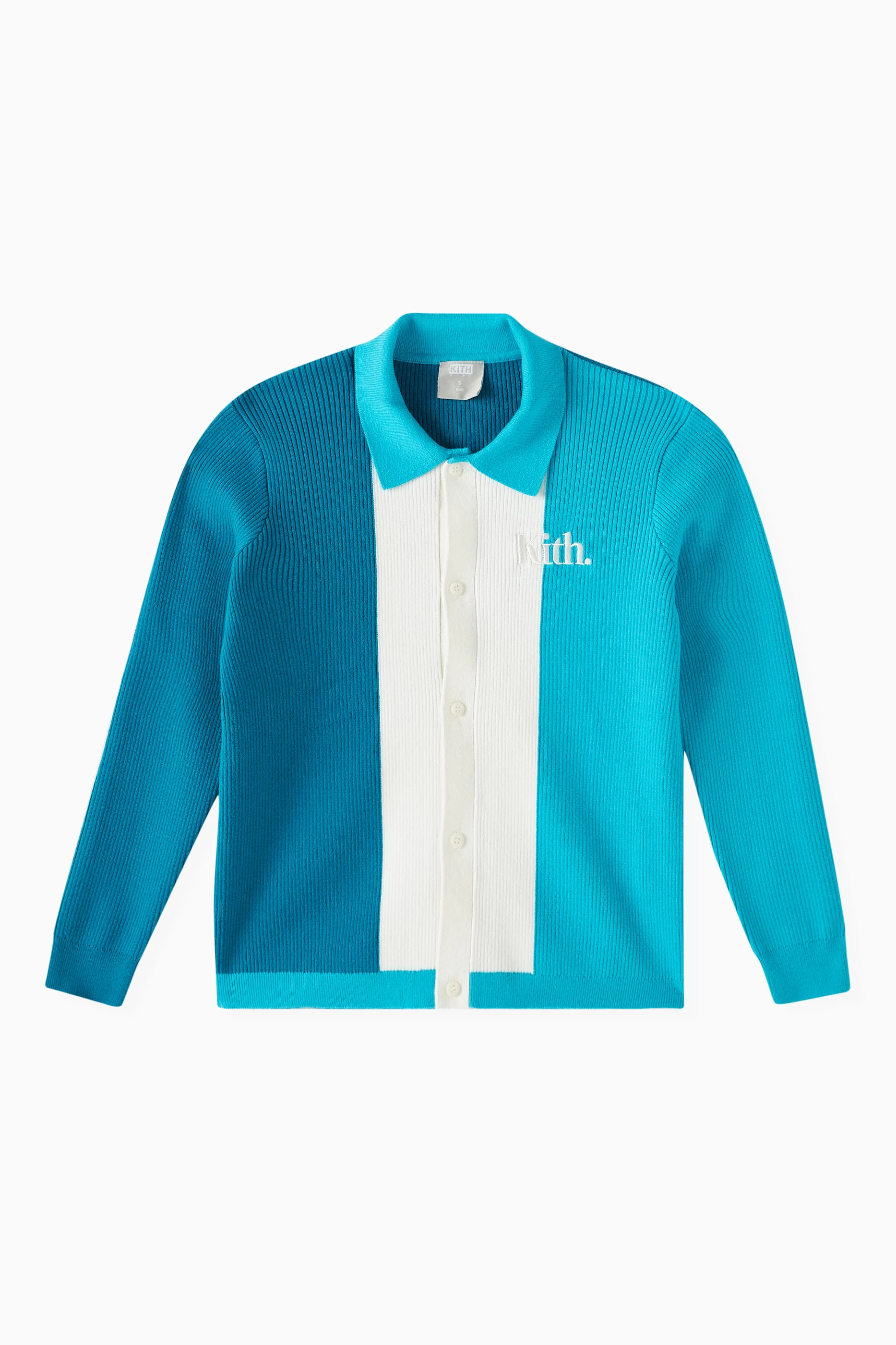 Buy Kith Blue Tilden Cardigan in Cotton For Boys Online