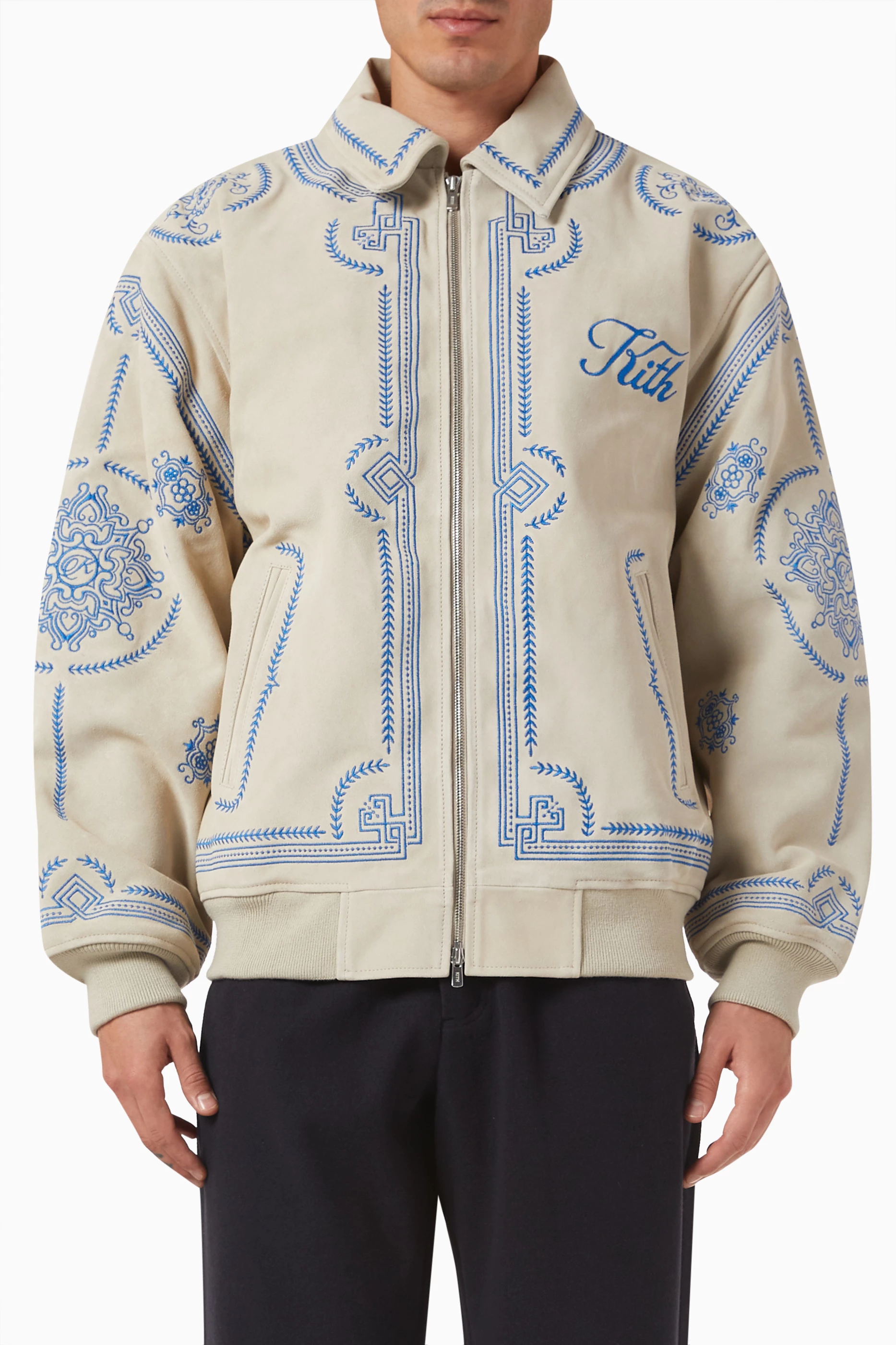 Suede coach jacket hot sale