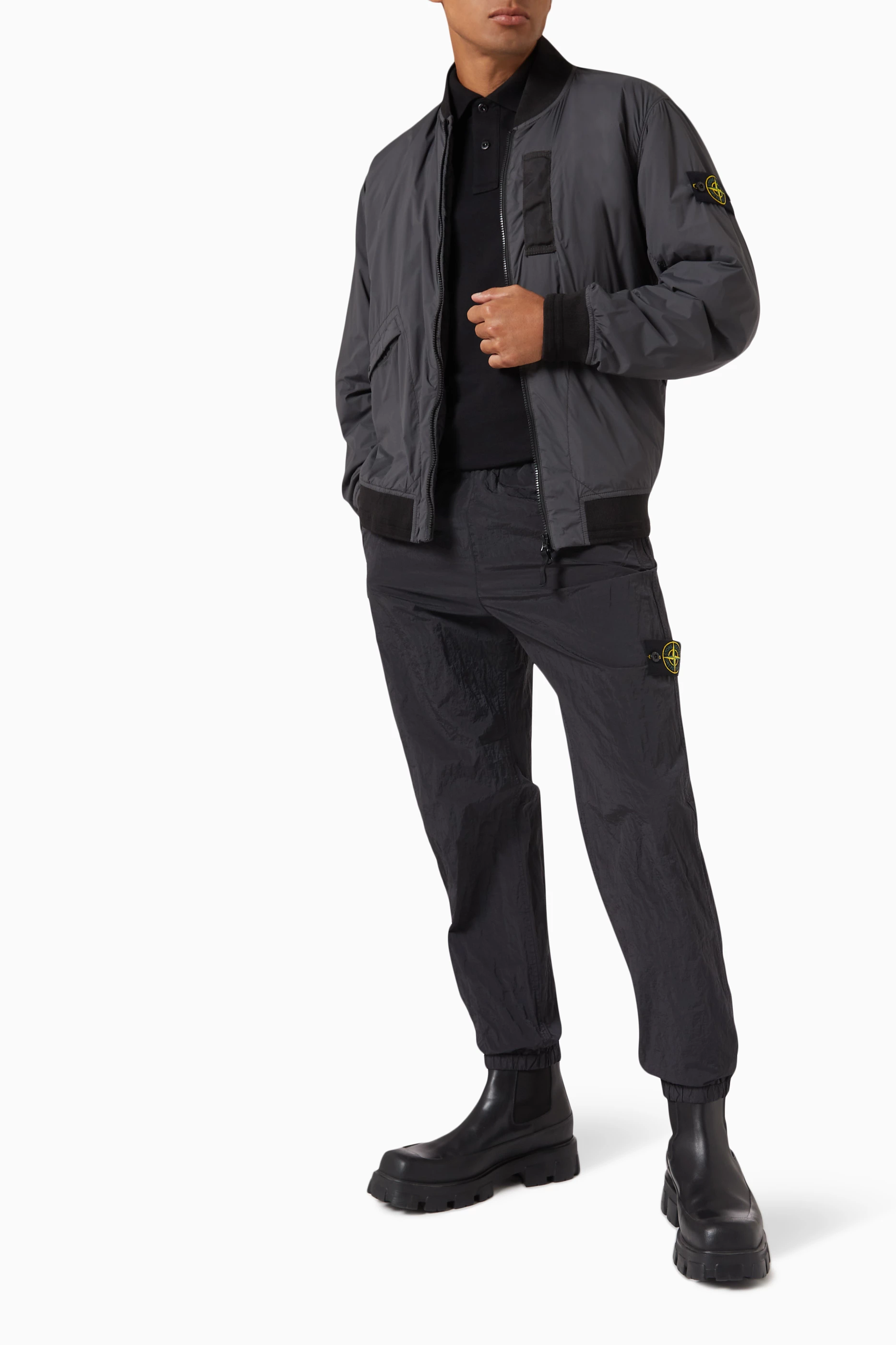 Stone island bomber coat sale