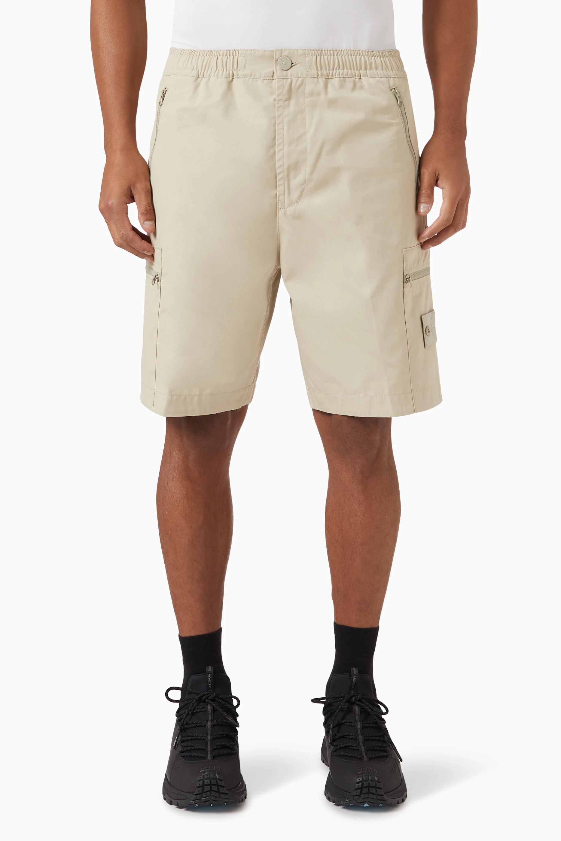Stone island cargo shorts sale top