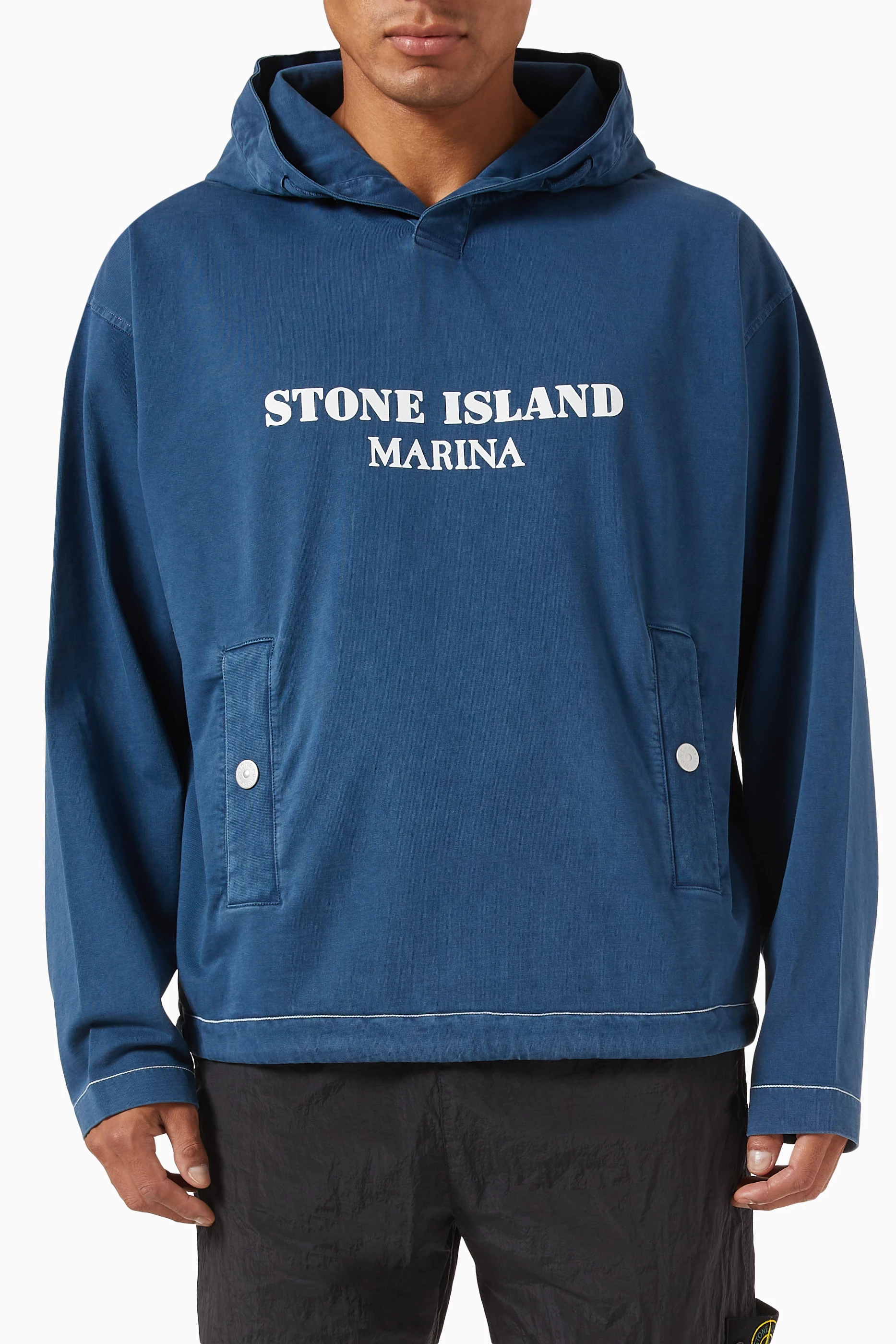 Stone island marine blue sweatshirt cheap