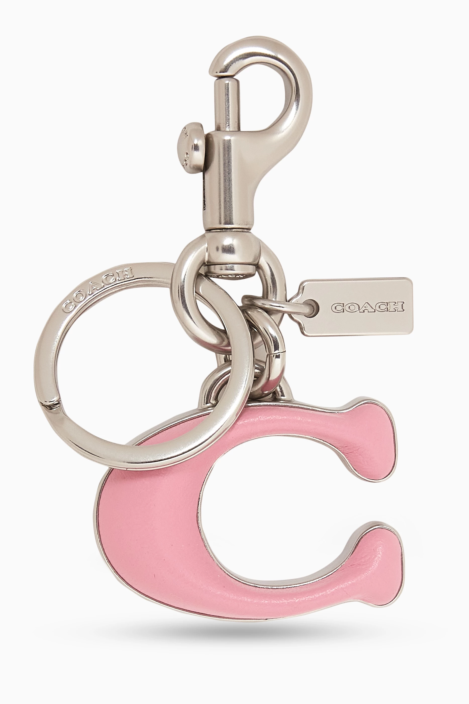 バッグ Coach Signature hand bag charm pink Coach Signature hand bag charm pink Buy Coach Pink Signature