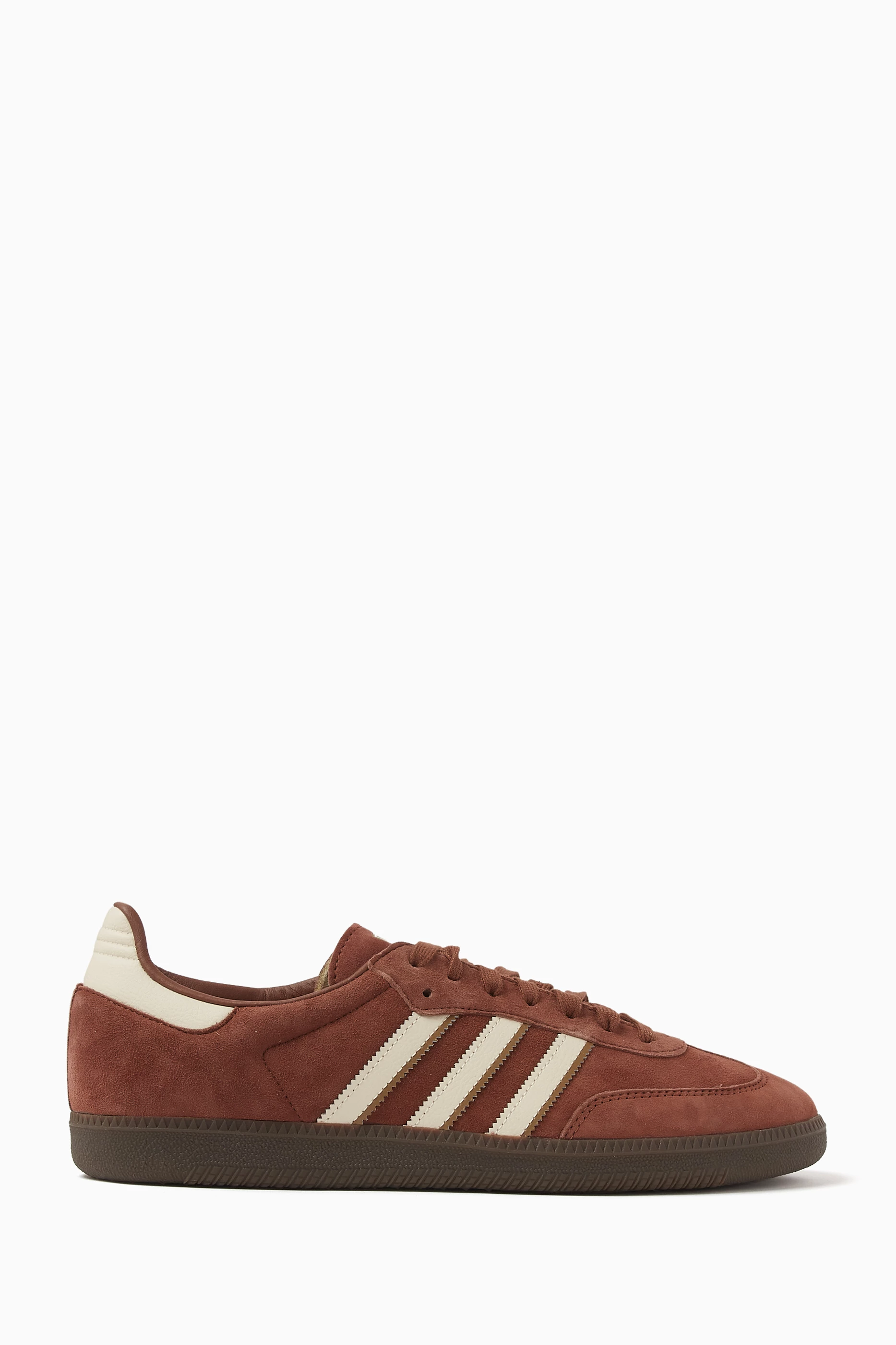 Buy adidas Red Samba OG Sneakers in Leather Suede For Men Online Ounass UAE