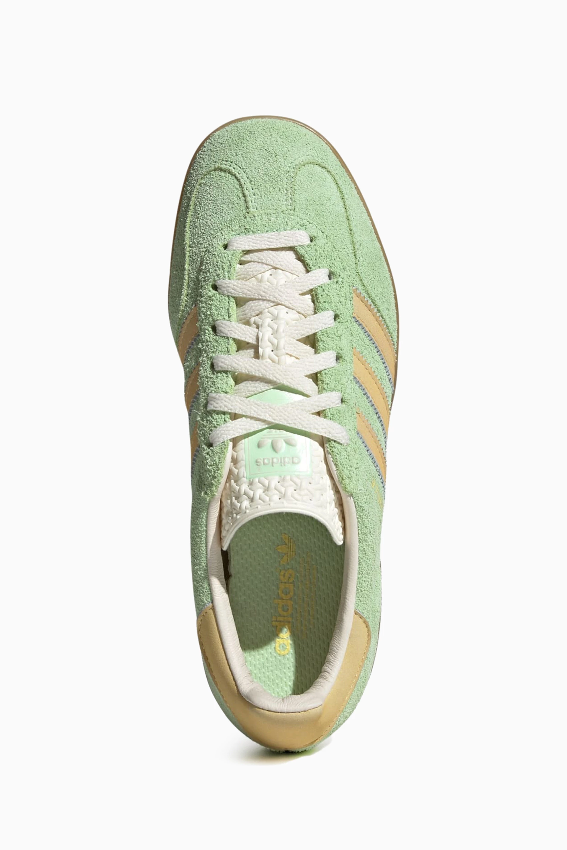 Buy adidas Green Gazelle Indoor Low top Sneakers in Suede For Women Online Ounass UAE
