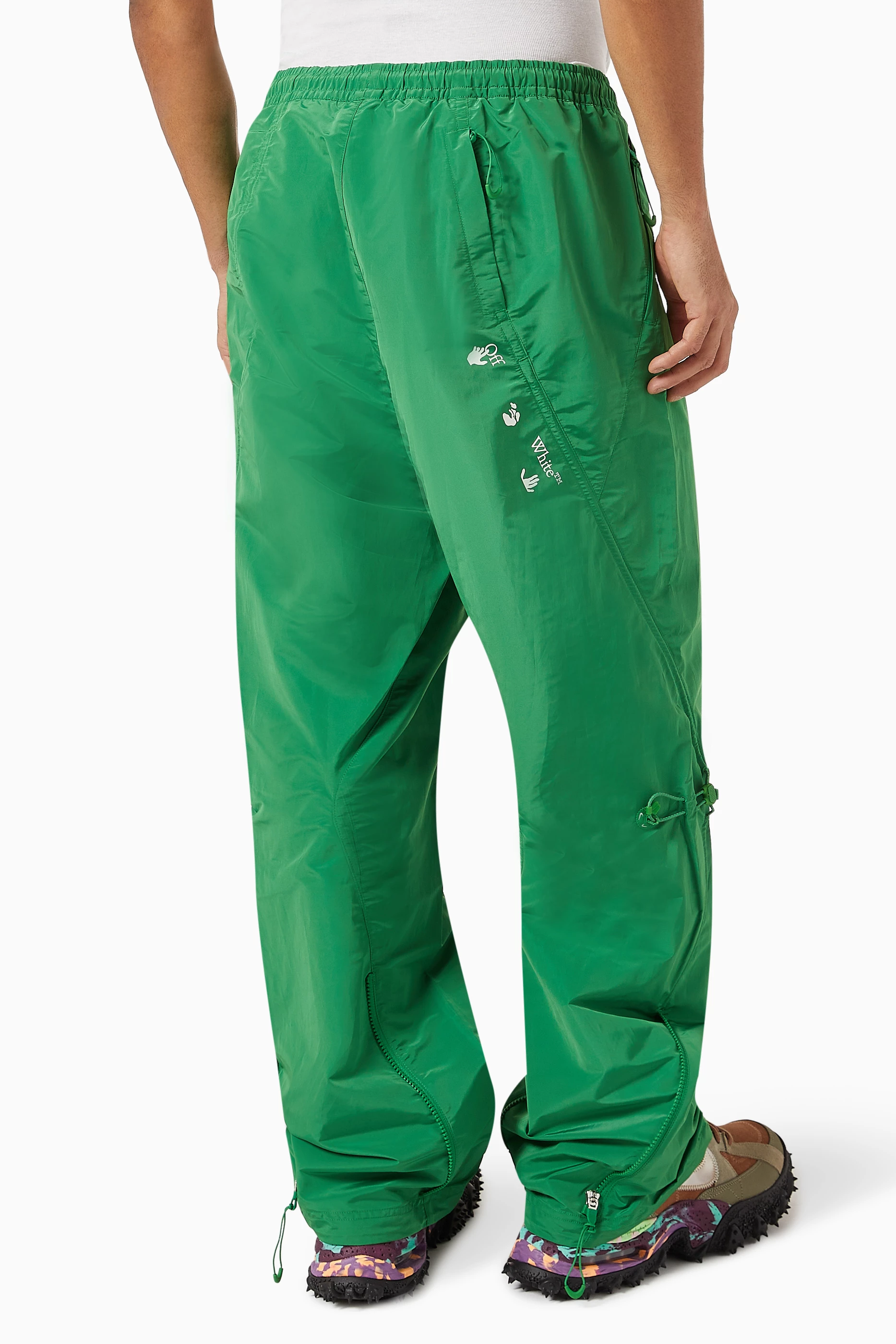 Buy Nike Green x Off White Track Pants For Men Online Ounass UAE