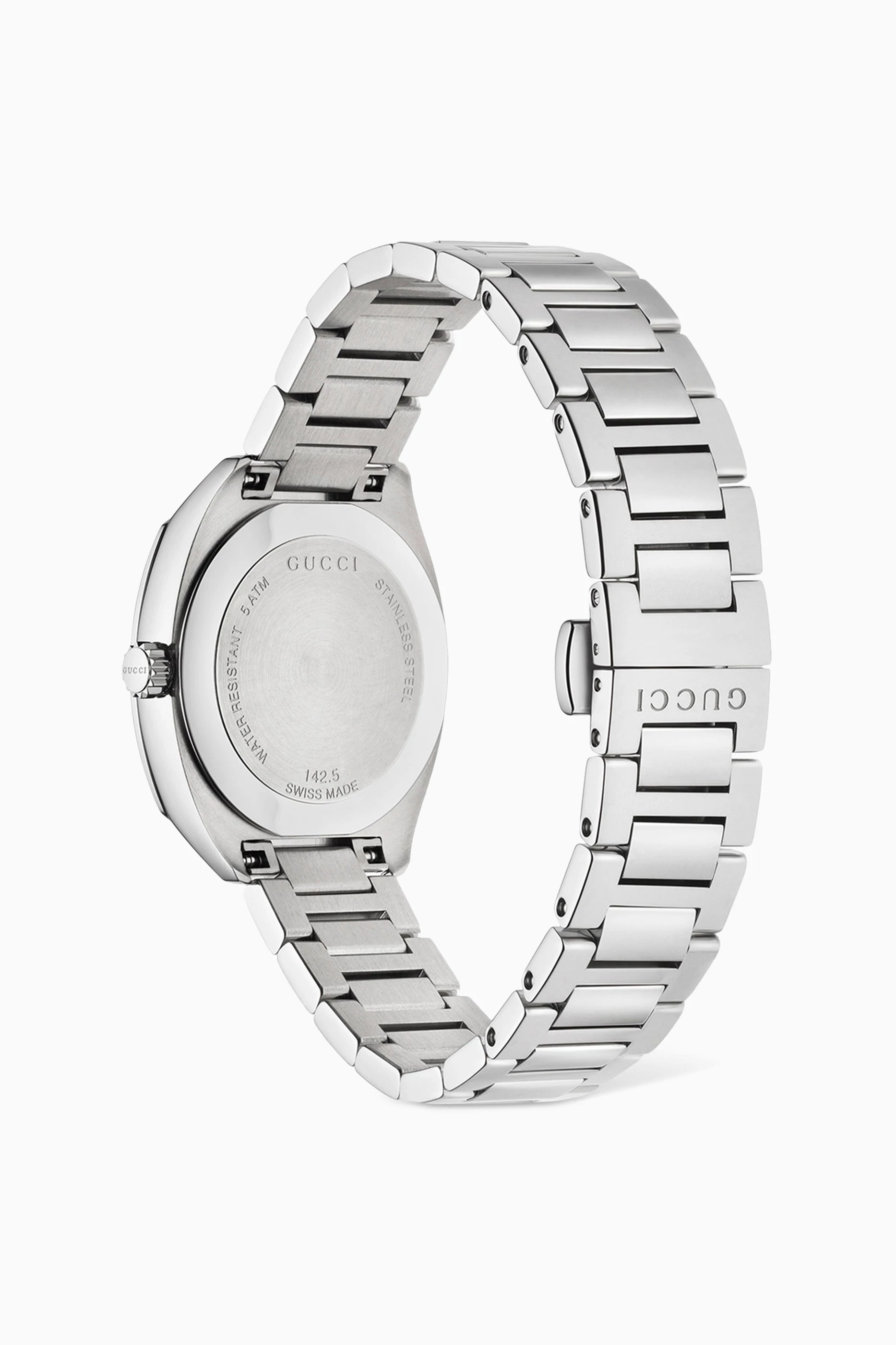 Gucci quartz watch silver shop
