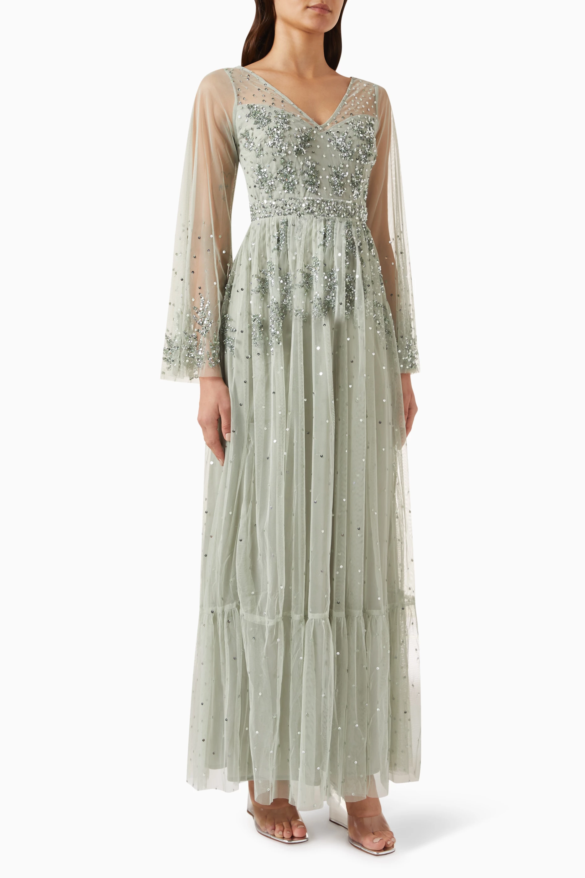 Latoya embellished maxi dress sale