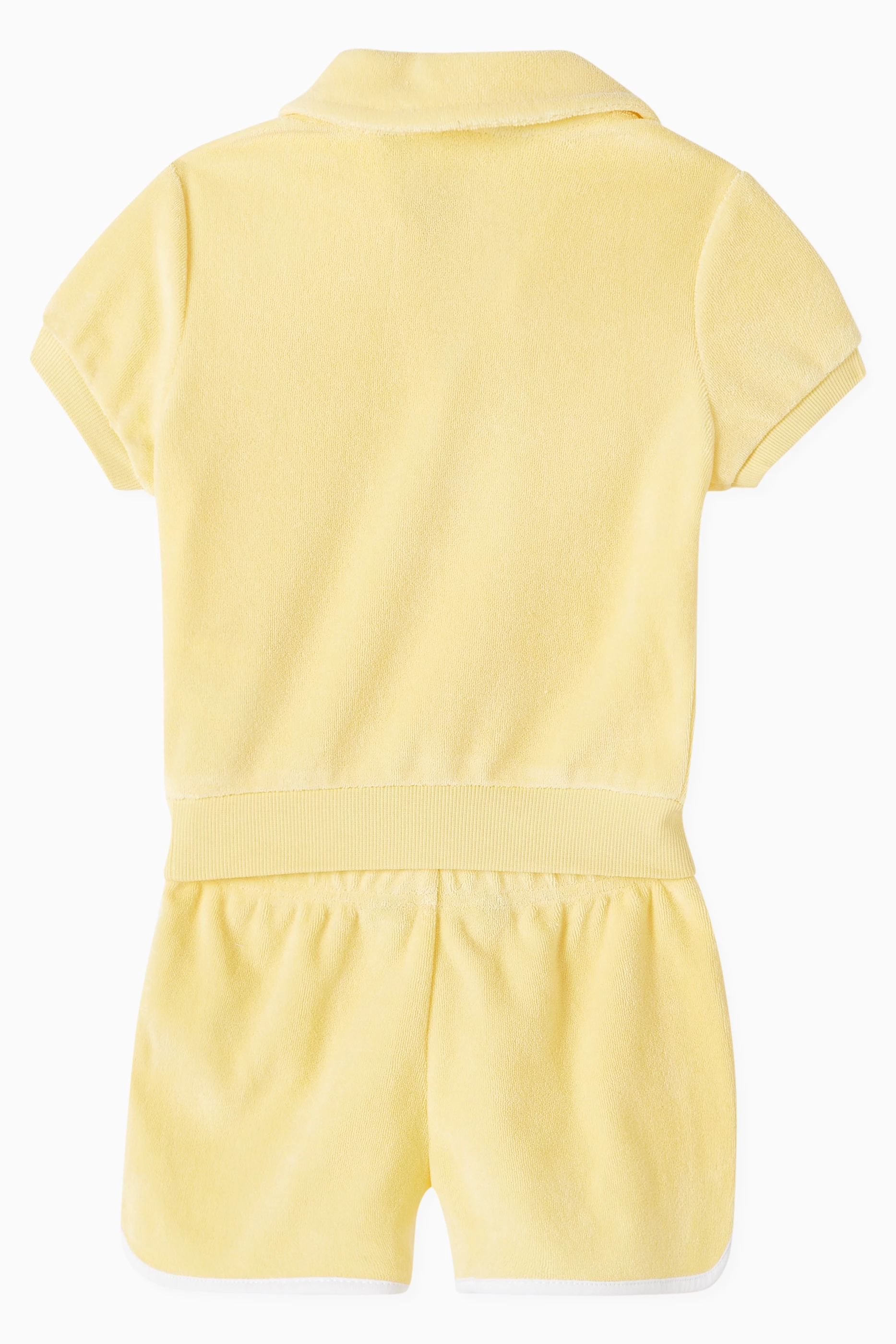 Yellow polo jumpsuit discount