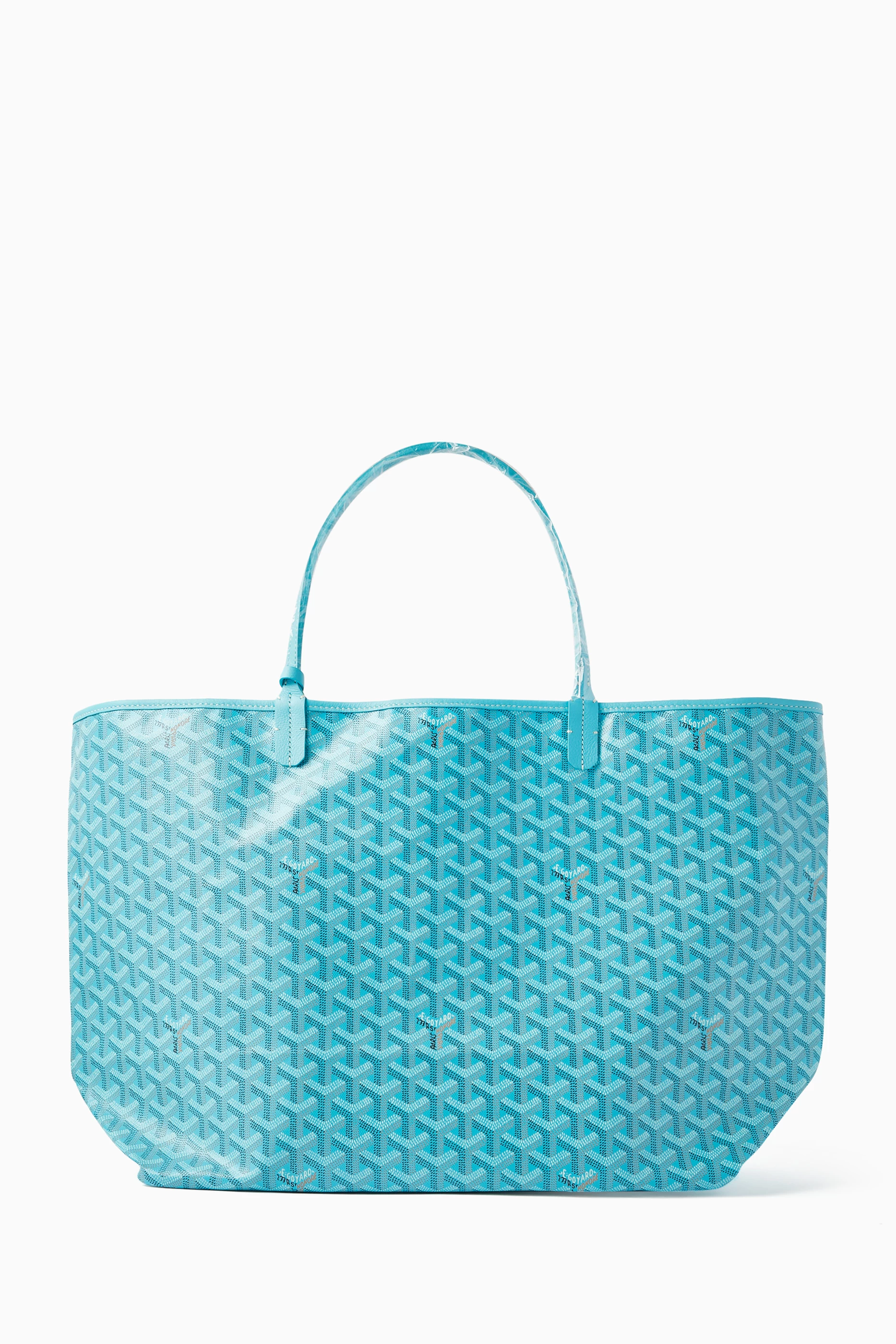 Buy Goyard Pre Loved Blue Unused St. Louis GM Bag in Goyardine Canvas For Women Online Ounass UAE