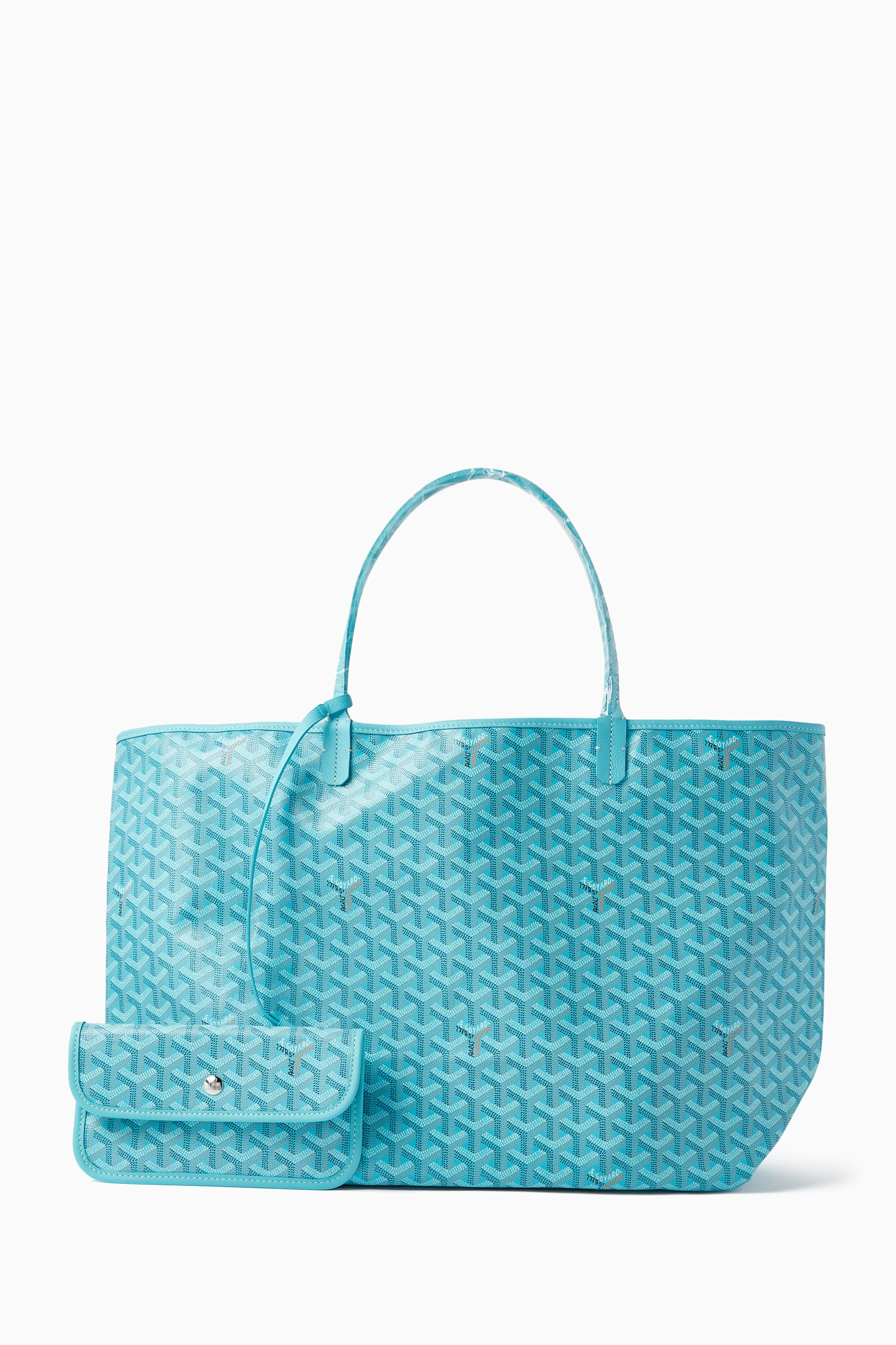 Buy Goyard Pre Loved Blue Unused St. Louis GM Bag in Goyardine Canvas For Women Online Ounass UAE