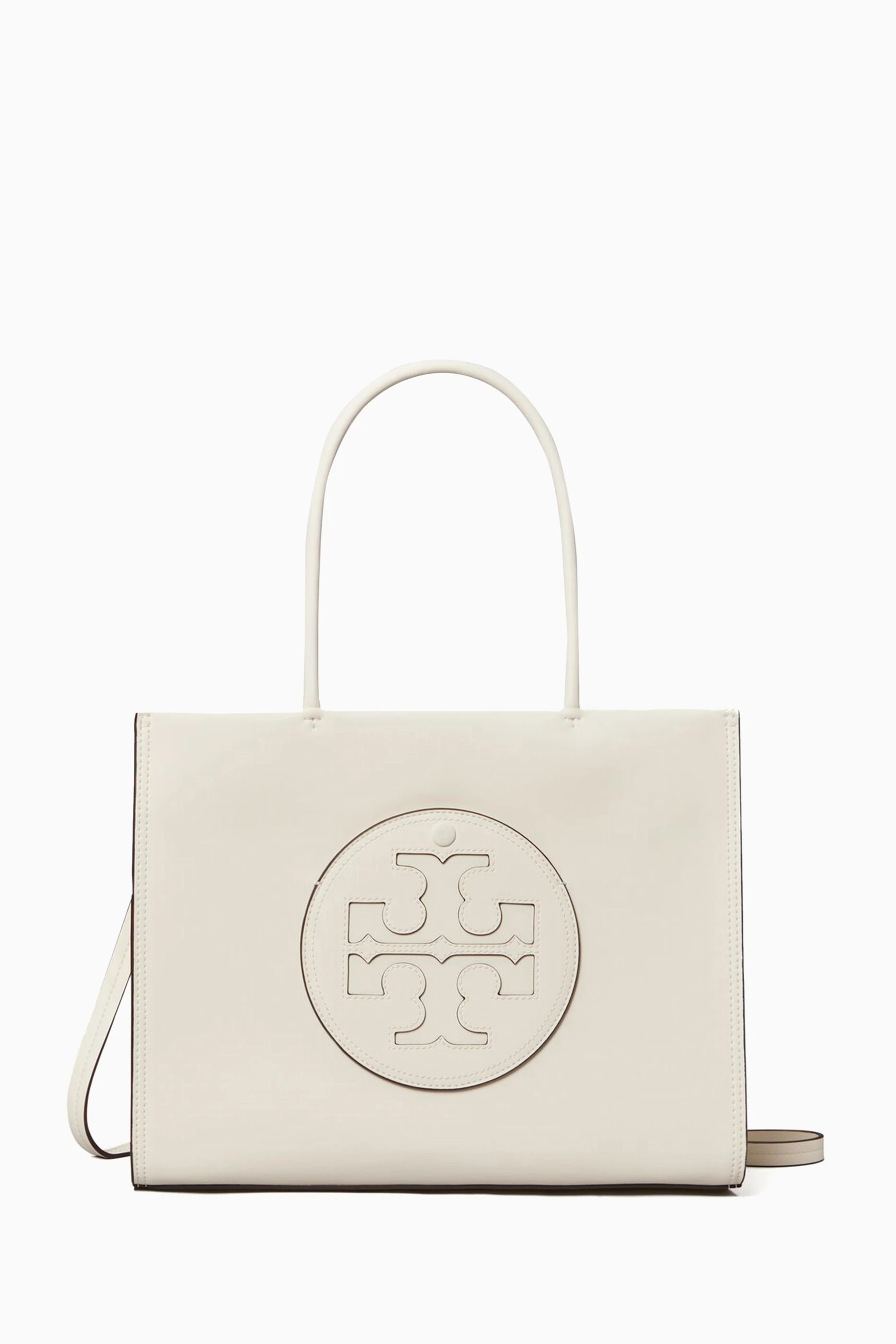 Ella canvas leather tote top