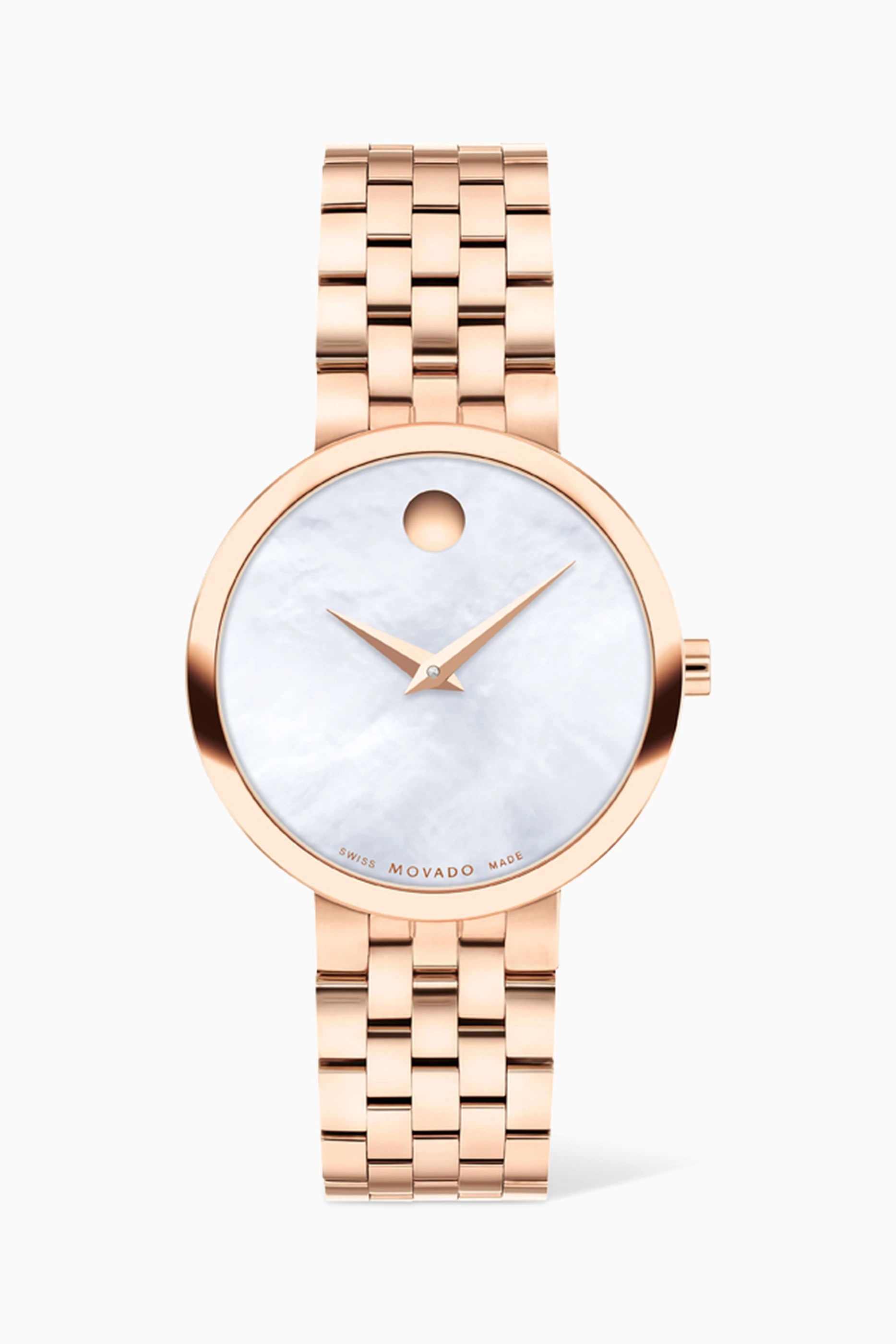 Movado watch white clearance
