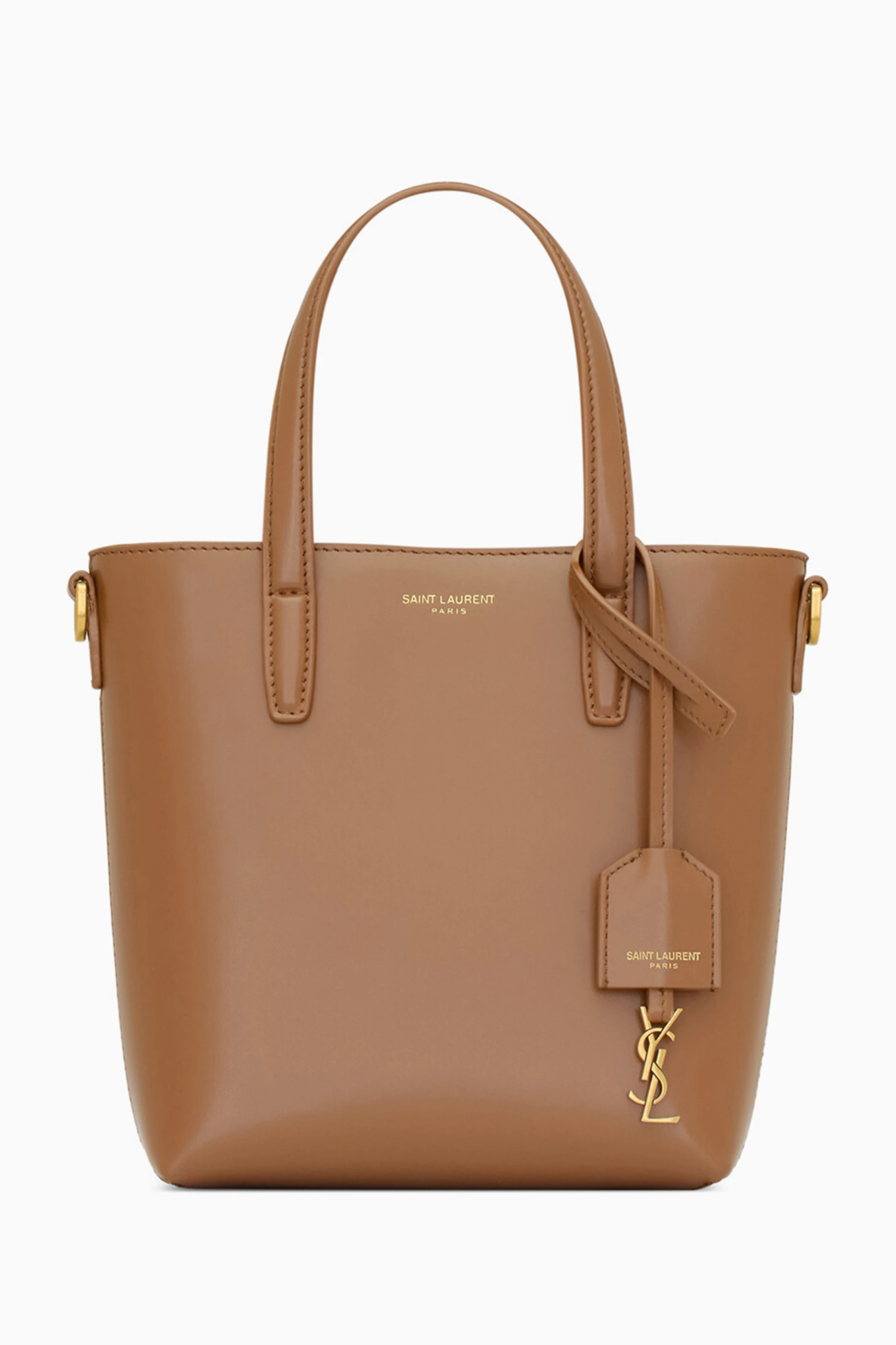 Toy shopping leather tote top