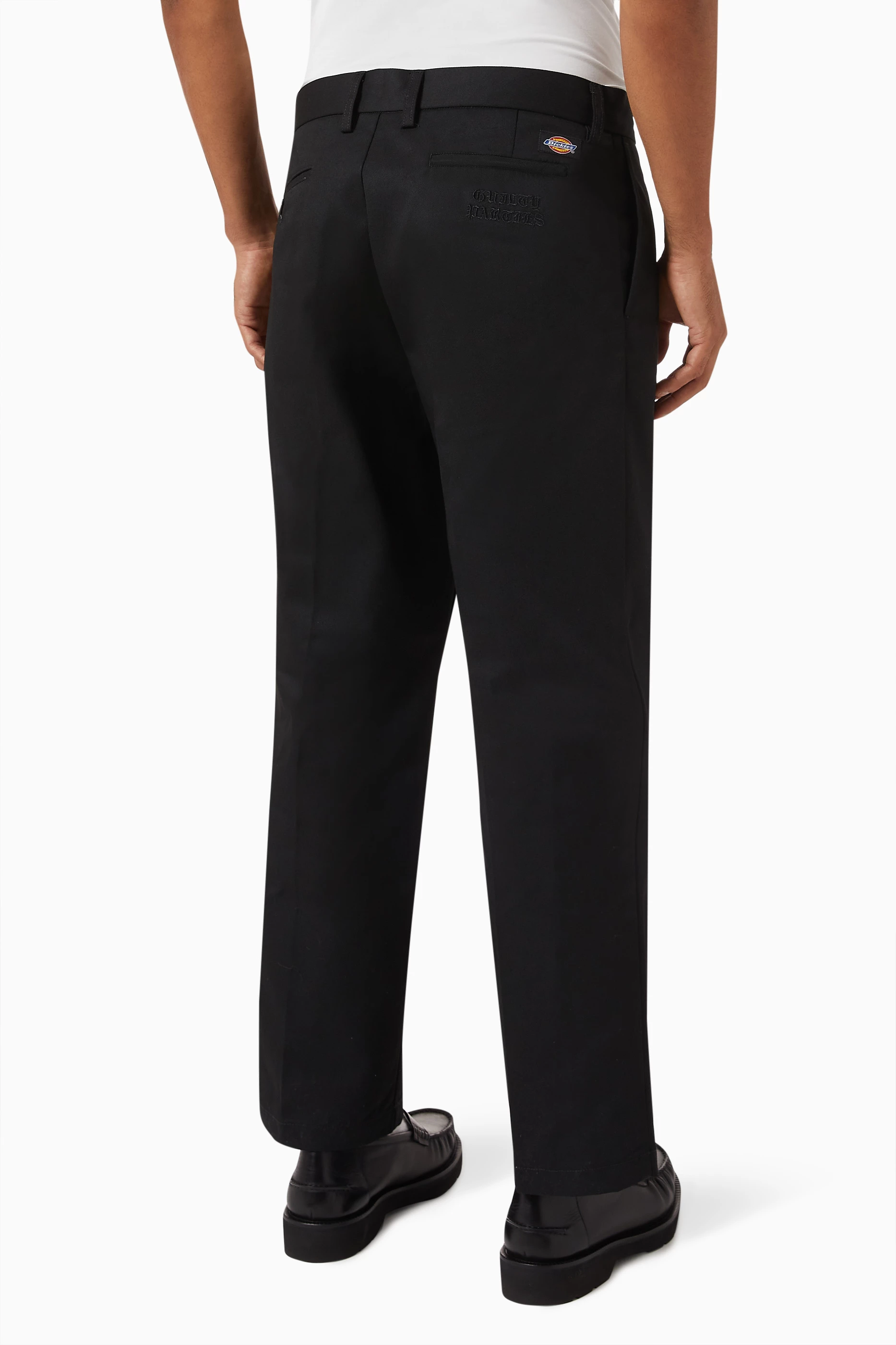 Buy WACKO MARIA Black x Dickies Pleated Pants in Cotton