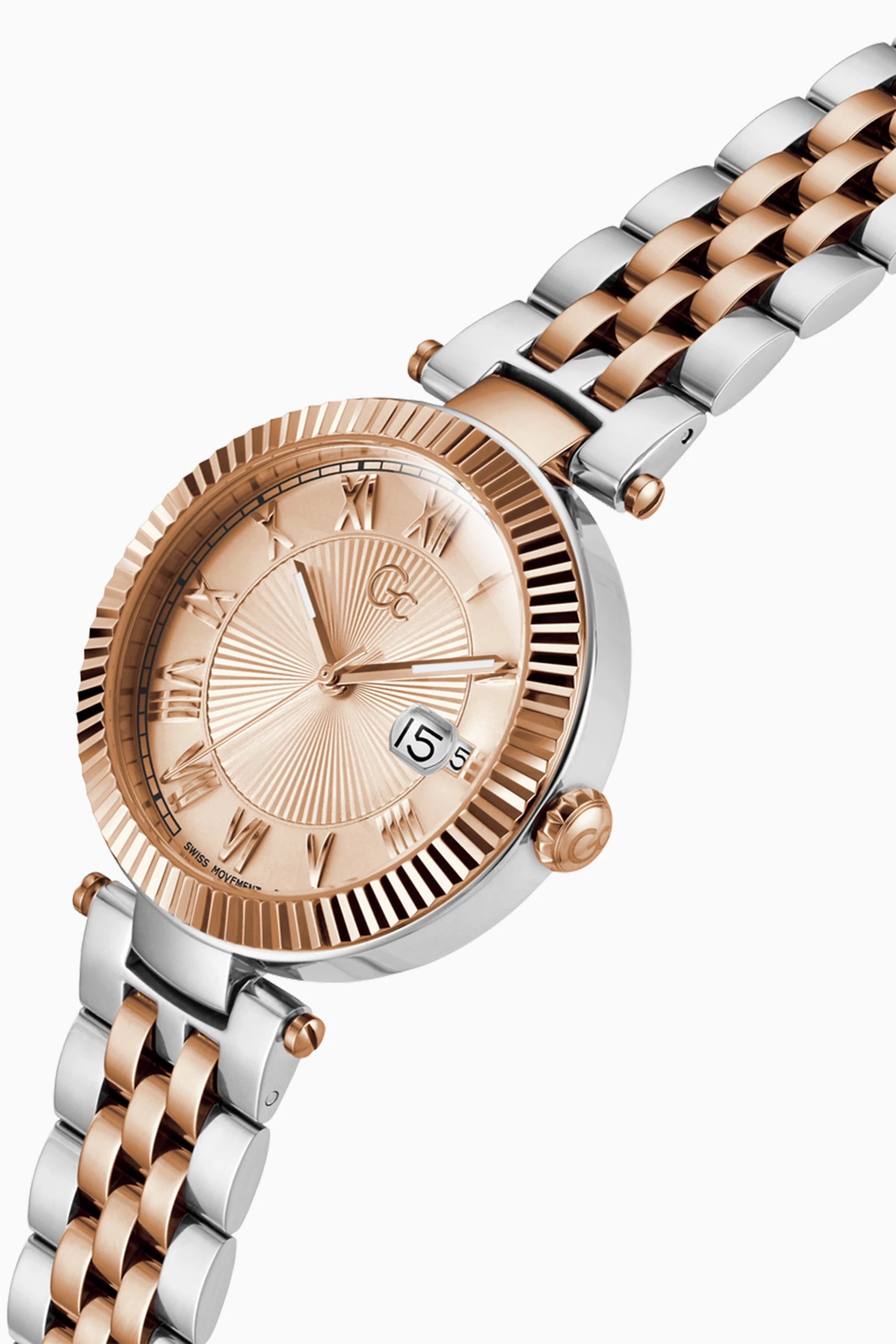 Guess collection rose gold top