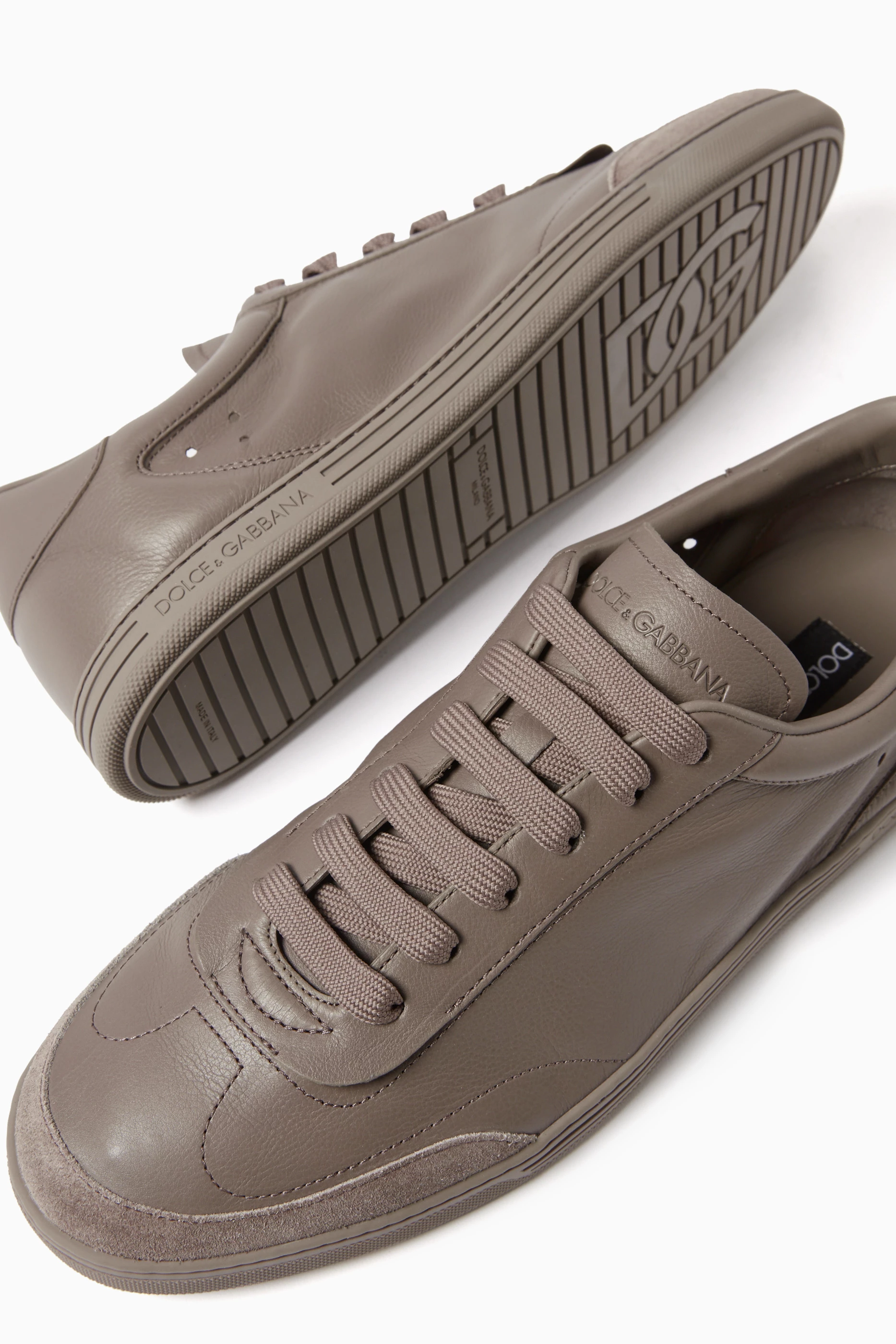 Buy Dolce & Gabbana Grey Saint Tropez Low-top Sneakers in