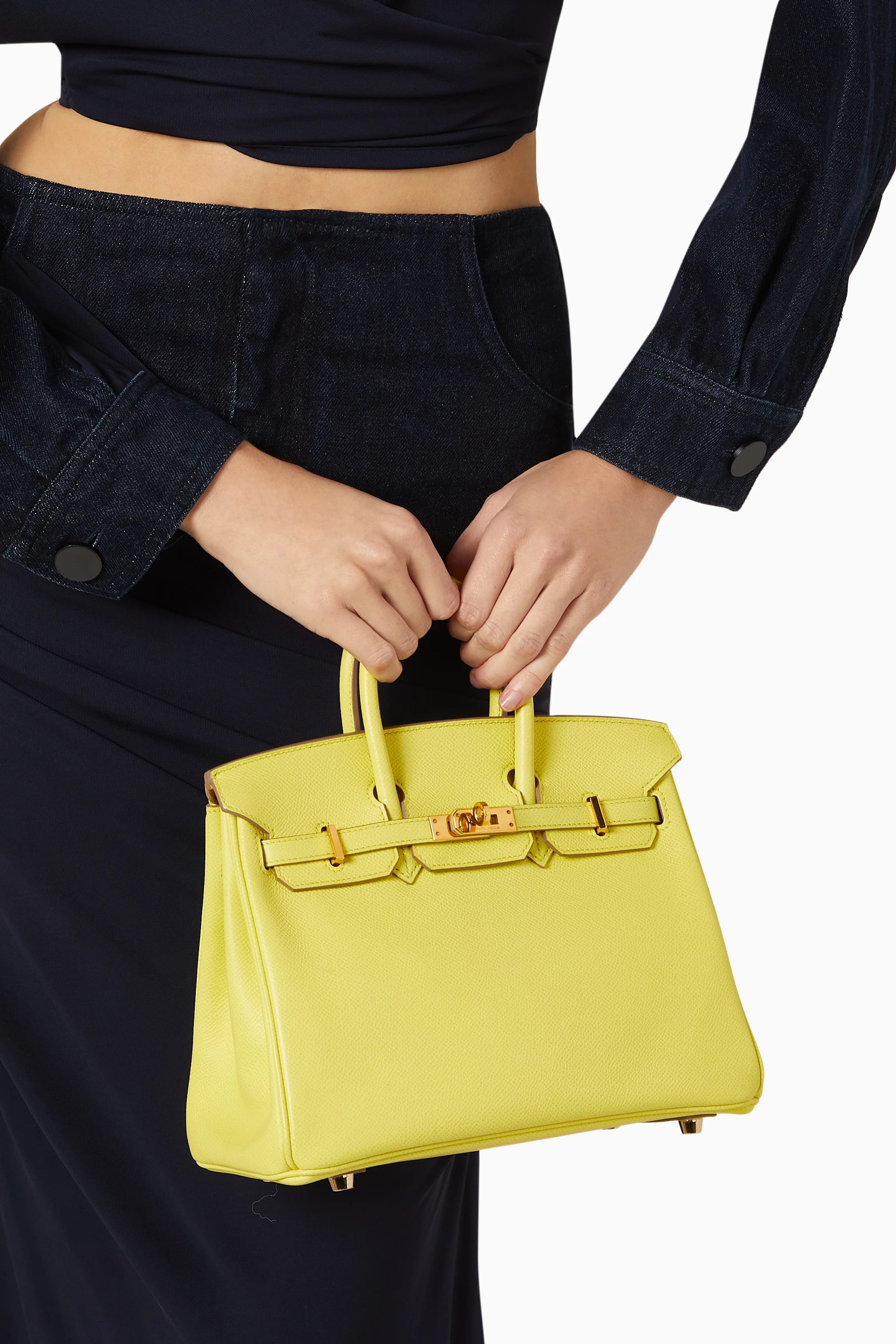 Yellow birkin top