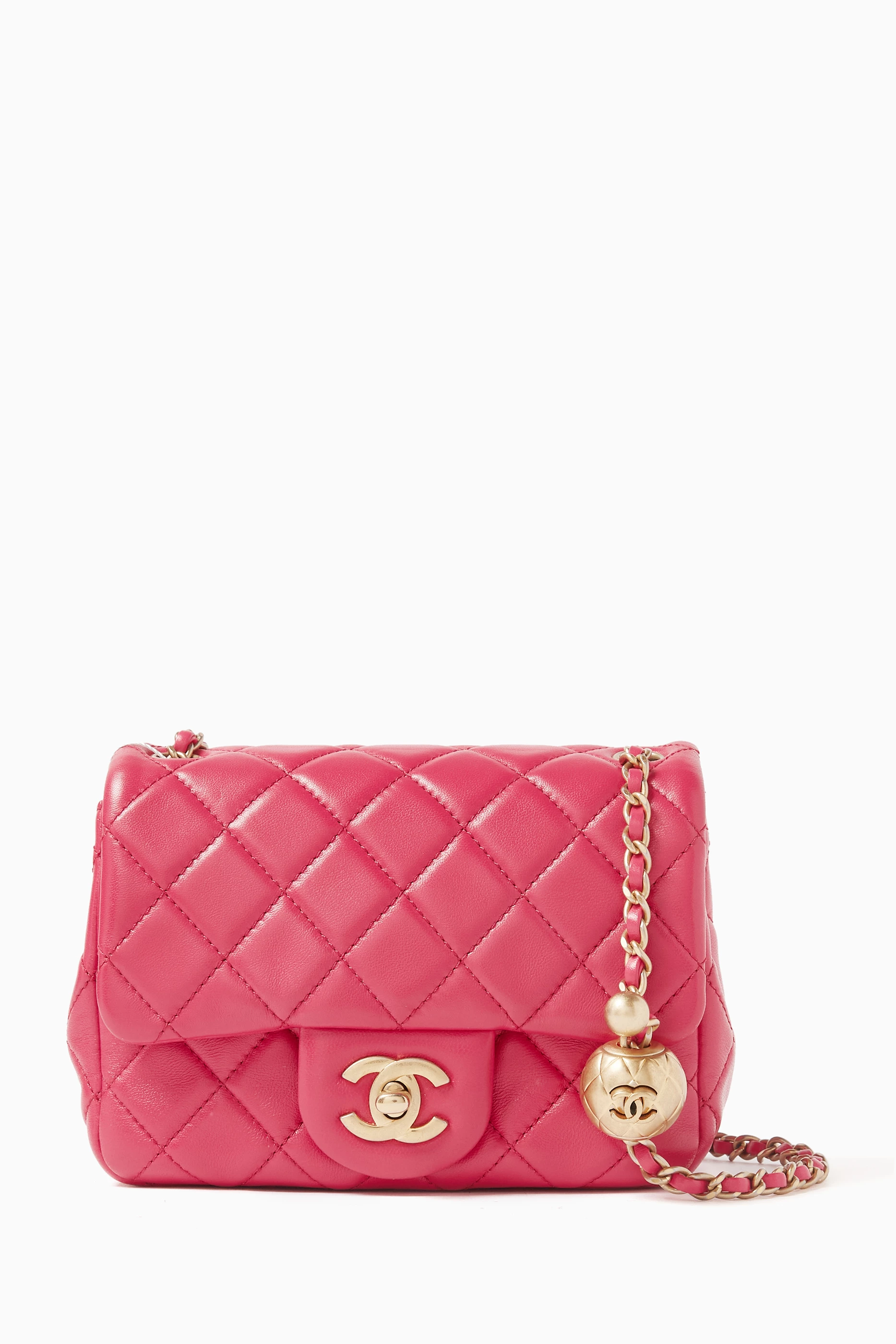 Little pink chanel bag sales
