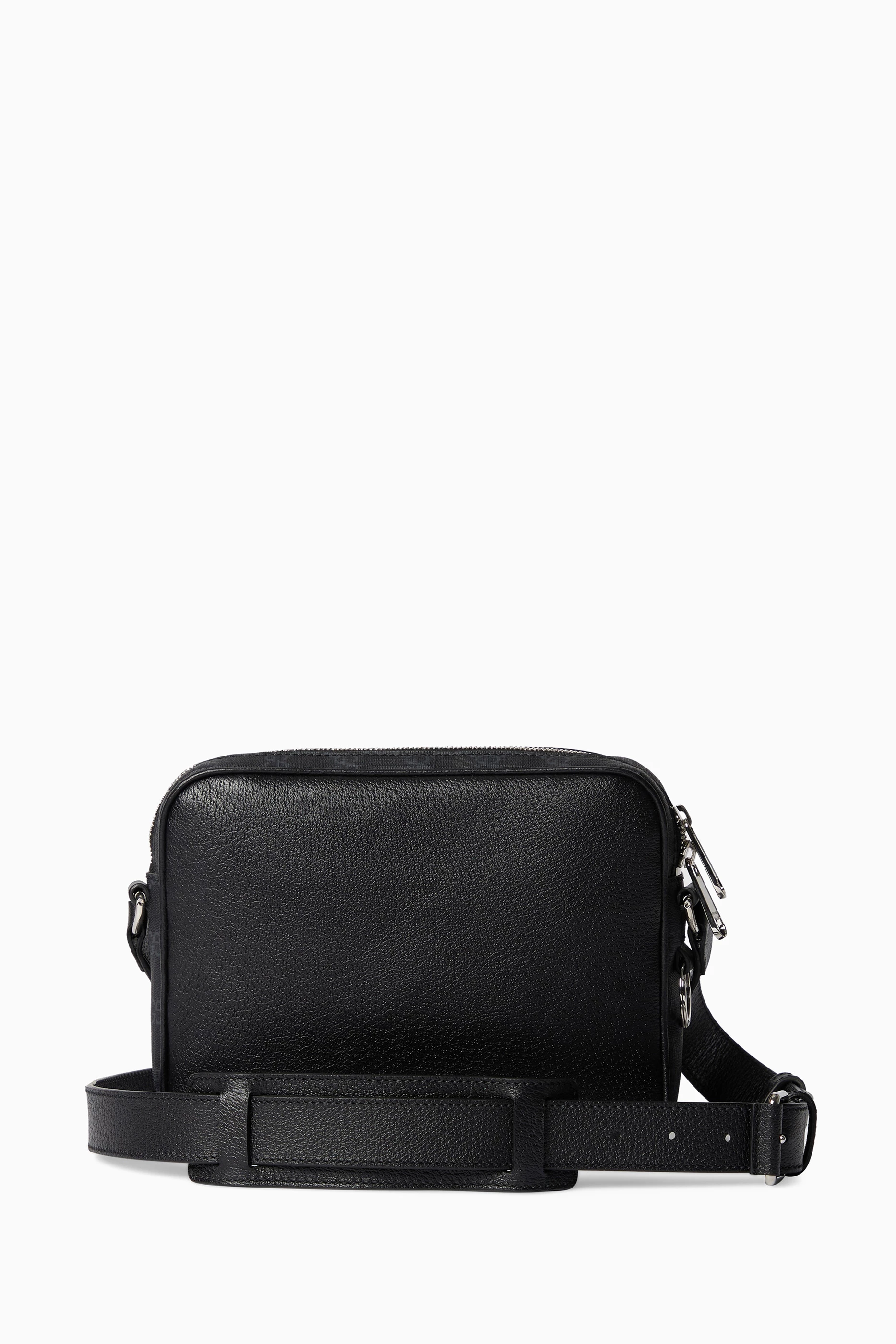 Buy Gucci Black Small GG Crossbody Bag in Leather For Men Online Ounass UAE