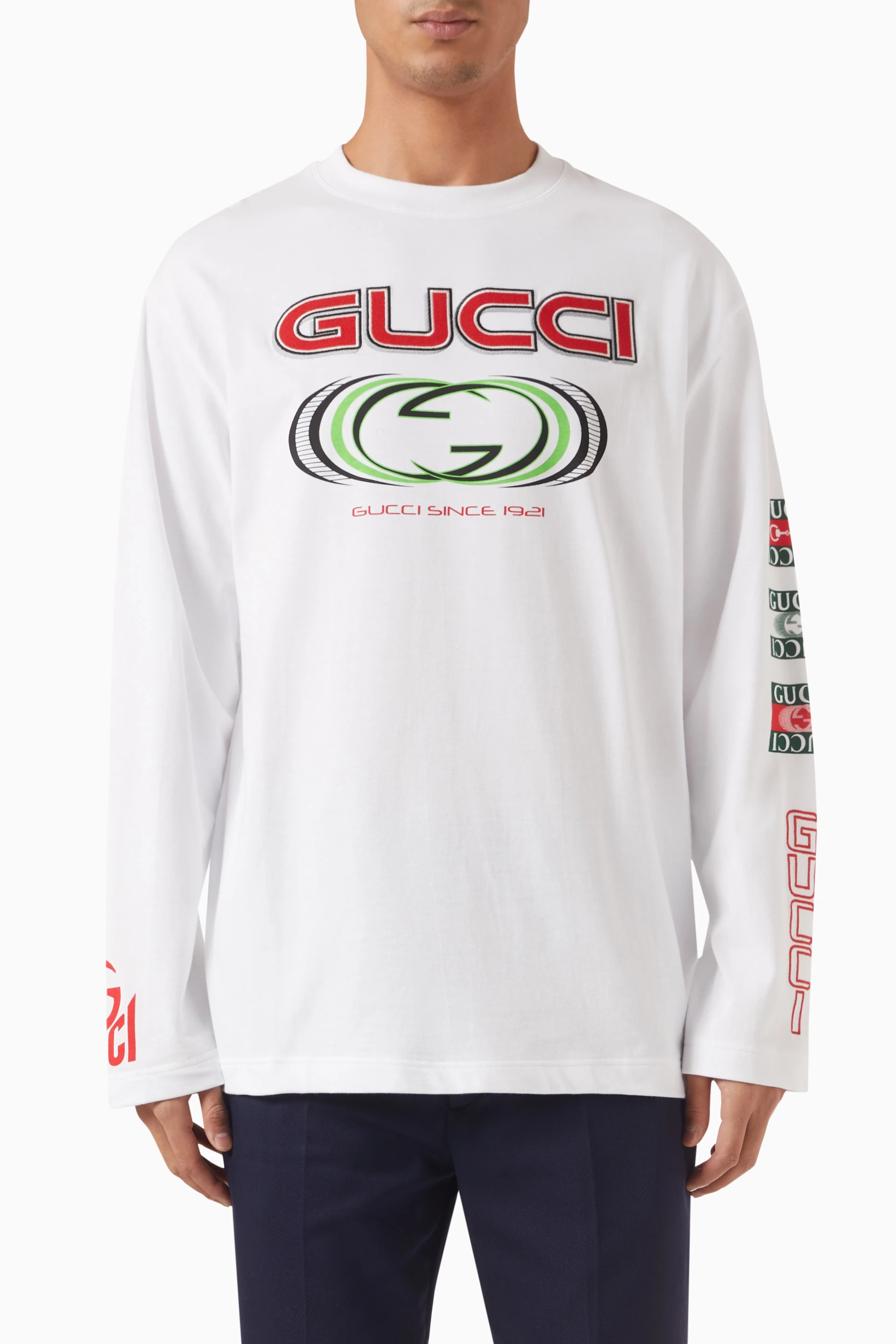 Gucci long sleeve t shirt sales
