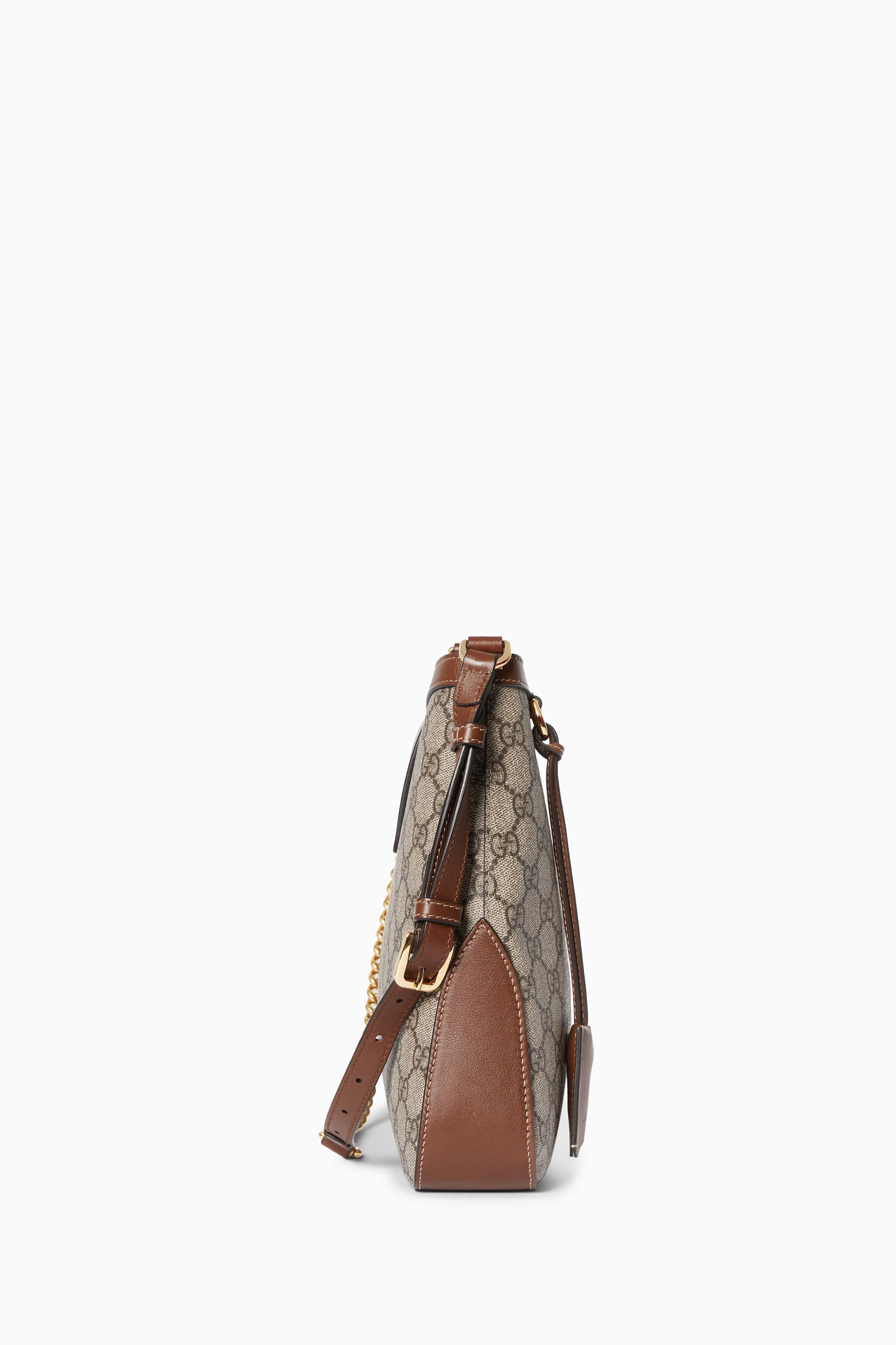 Buy Gucci Neutral Medium Padlock Shoulder Bag in GG Canvas For Women Online Ounass UAE