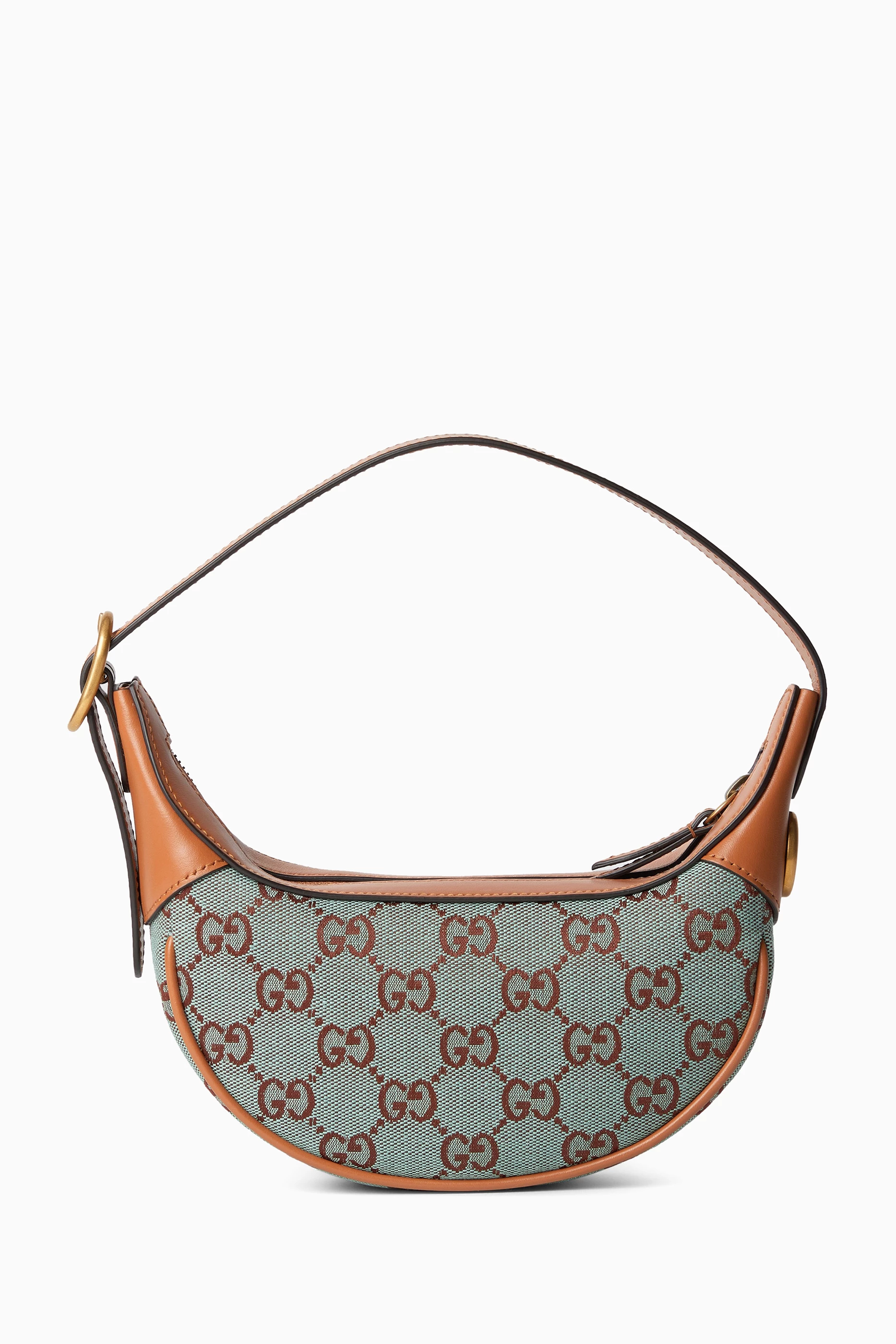 Buy Gucci Blue Super Mini Ophidia Shoulder Bag in GG Canvas For Women Online Ounass UAE