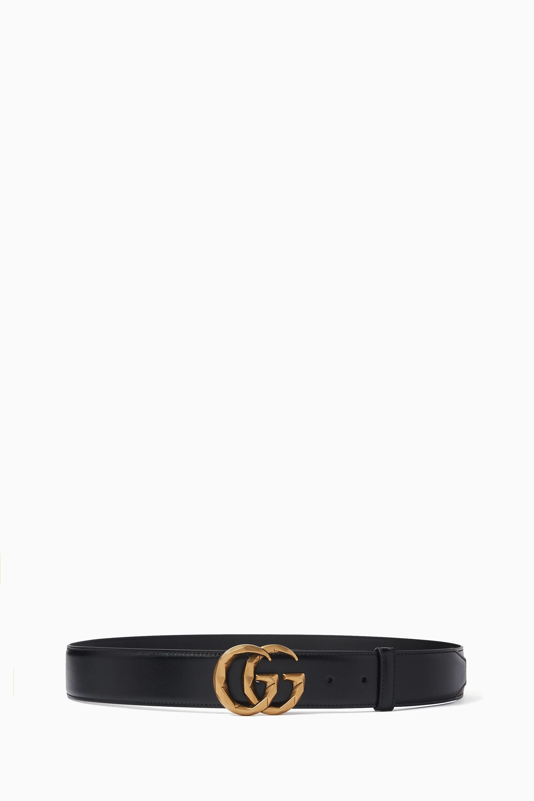 Buy Gucci Black GG Marmont Belt in Leather For Men Online Ounass UAE