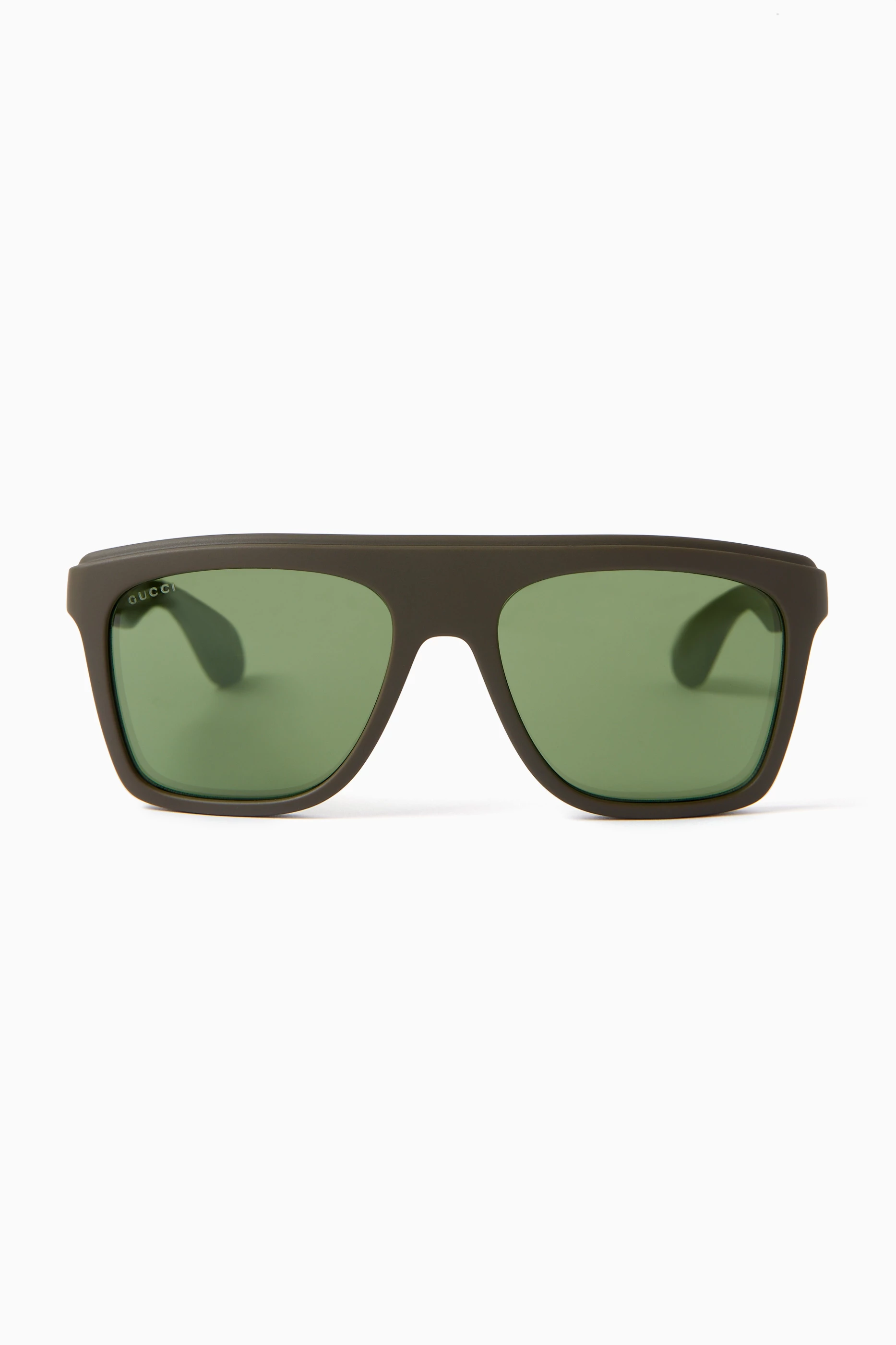 Gucci sunglasses flat top best sale