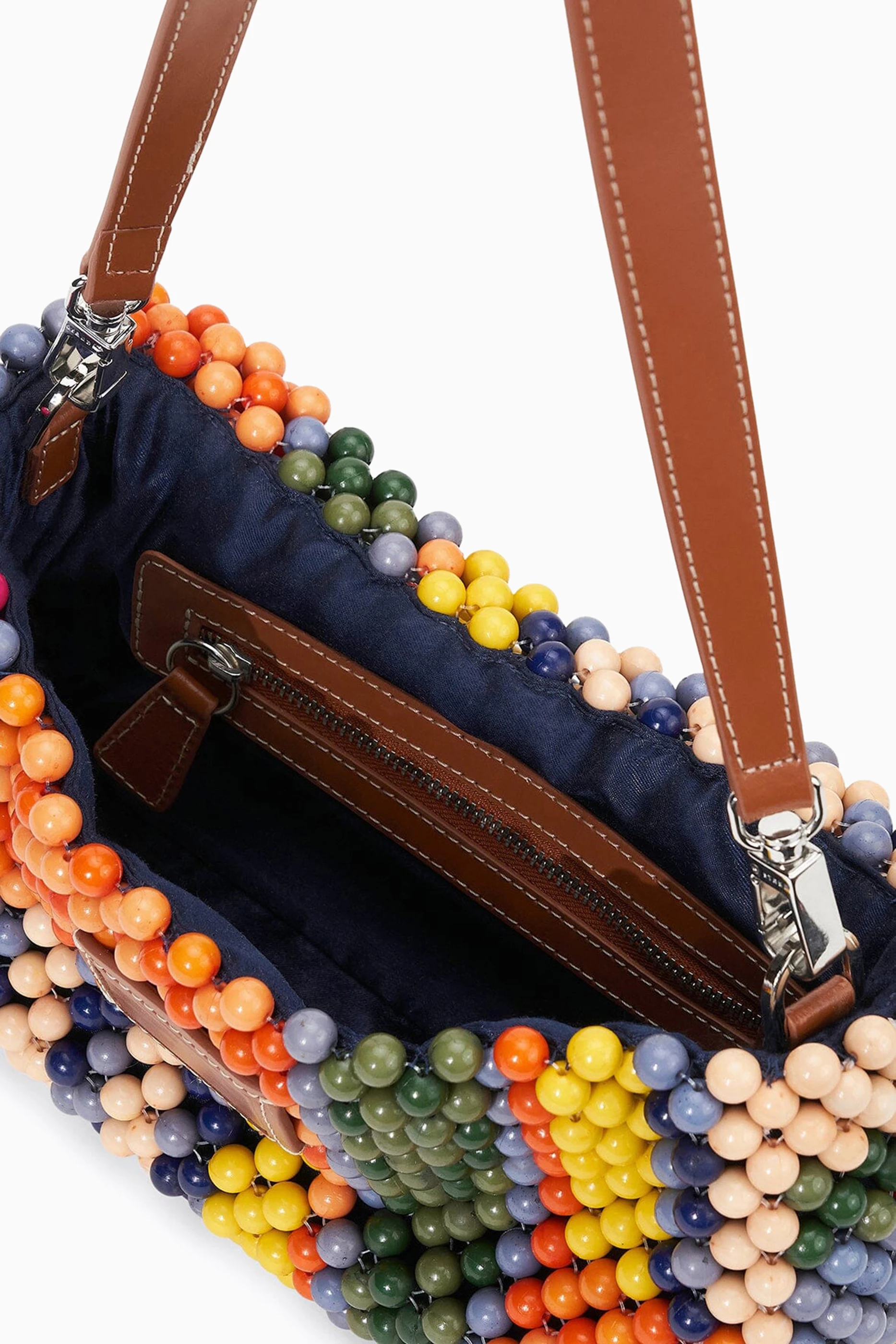 Multi coloured shoulder bag sale