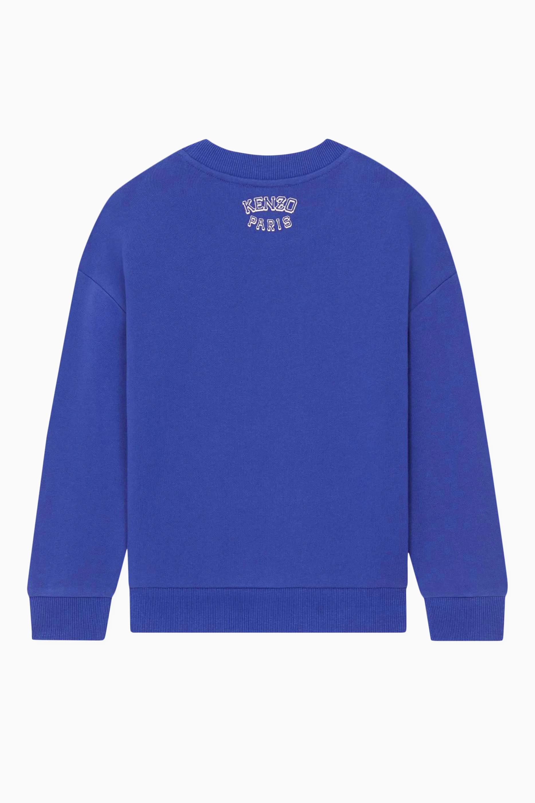 Blue kenzo sweatshirt hotsell