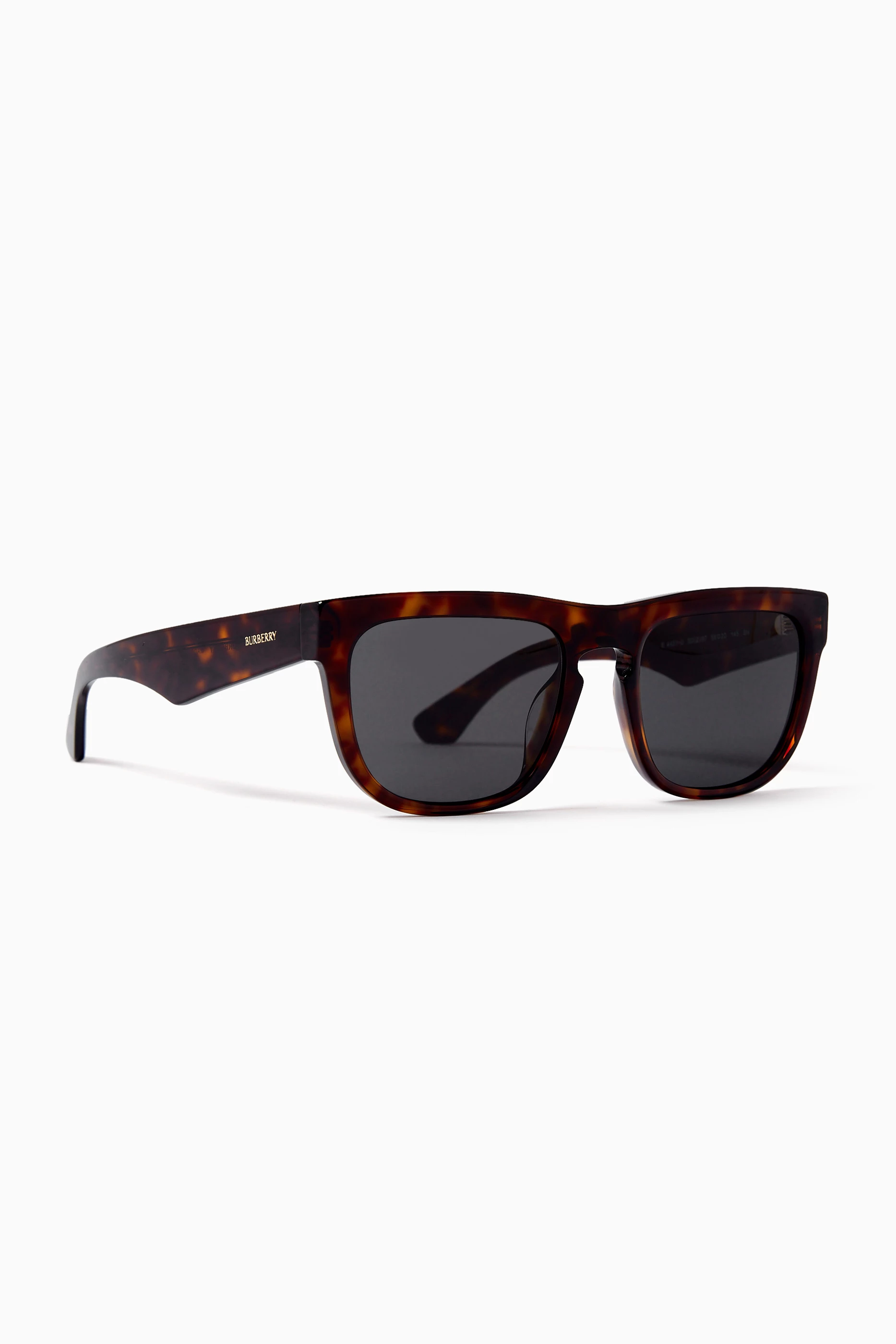 Burberry men's acetate square sunglasses 0be4244 top