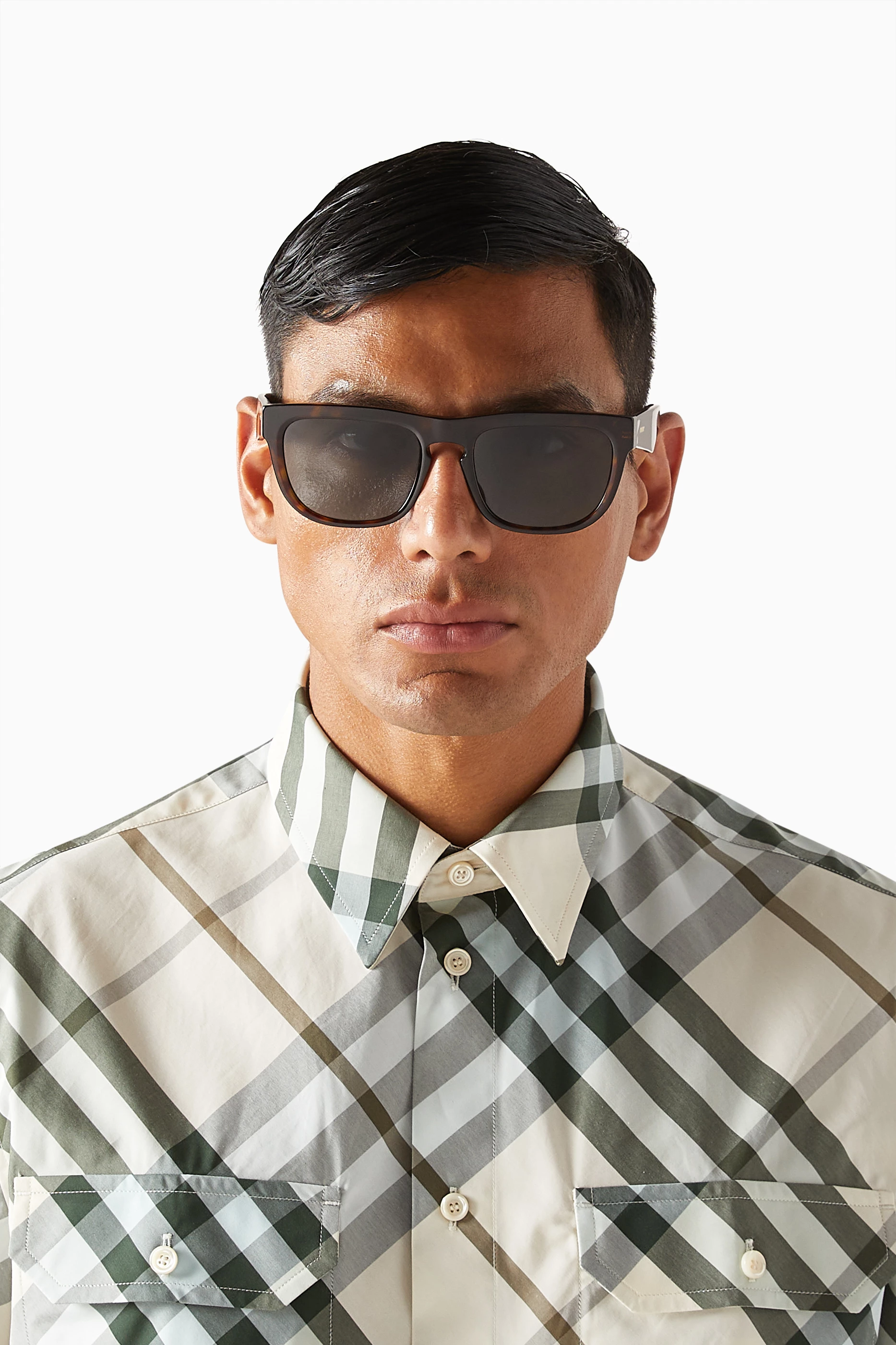 Burberry men's acetate square sunglasses 0be4244 outlet