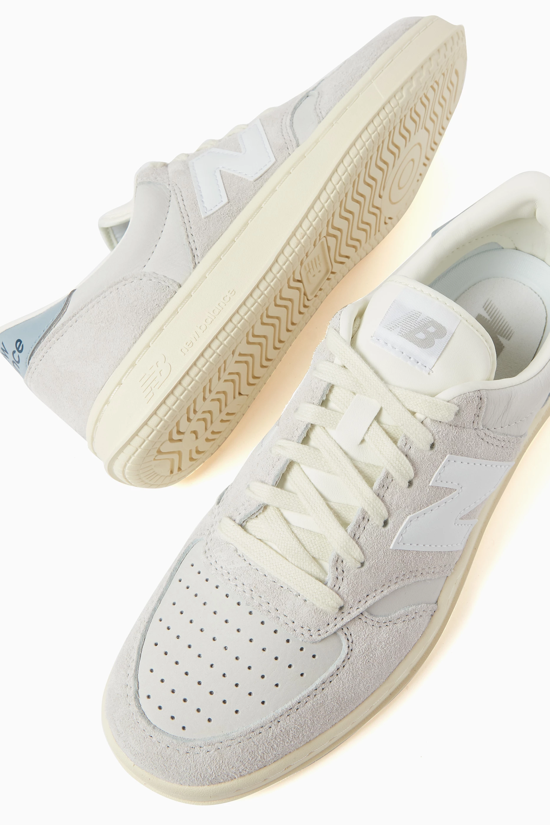 Buy New Balance White CT 500 Sneakers in Suede For Men Online Ounass UAE