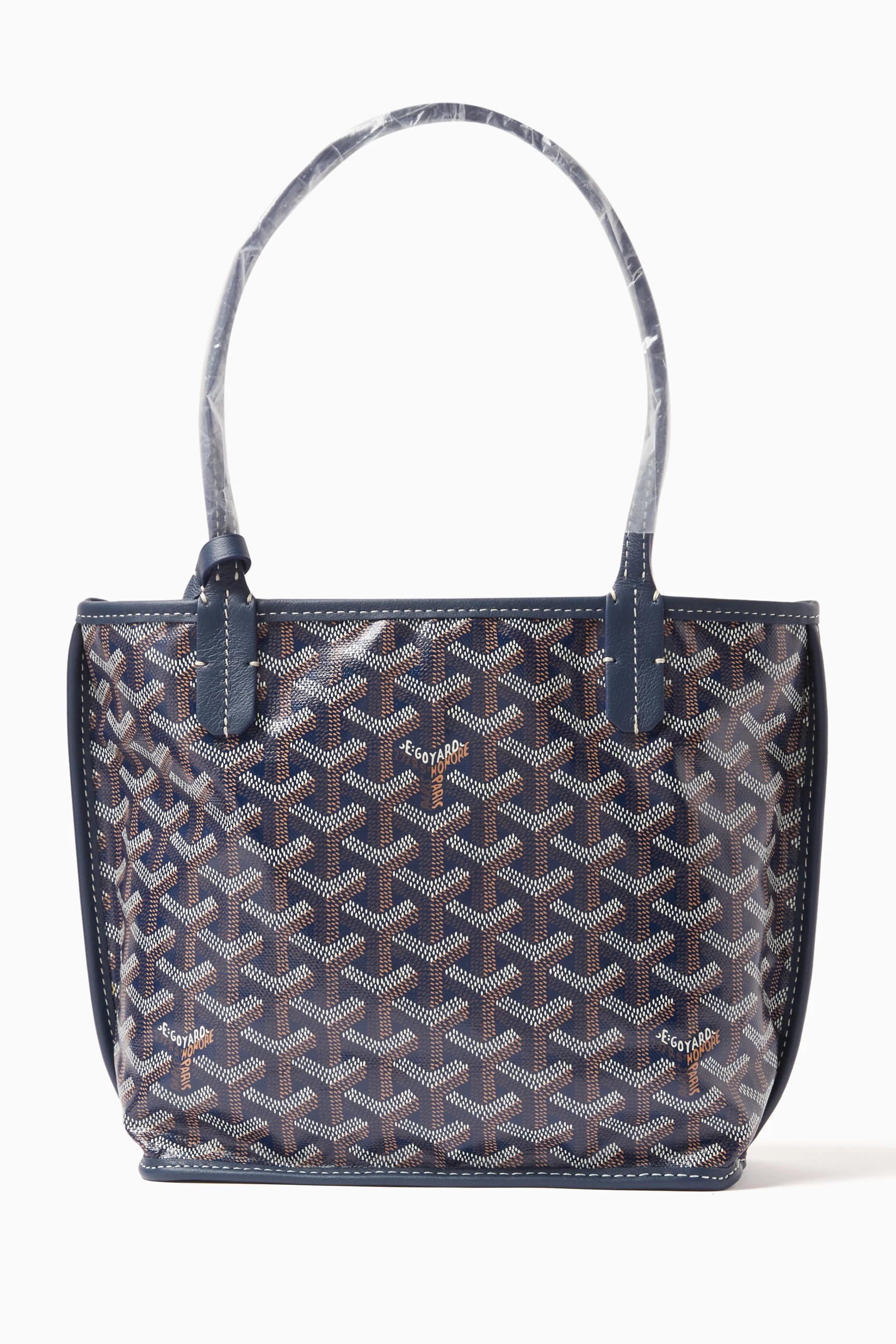 Goyard tote bag blue sales
