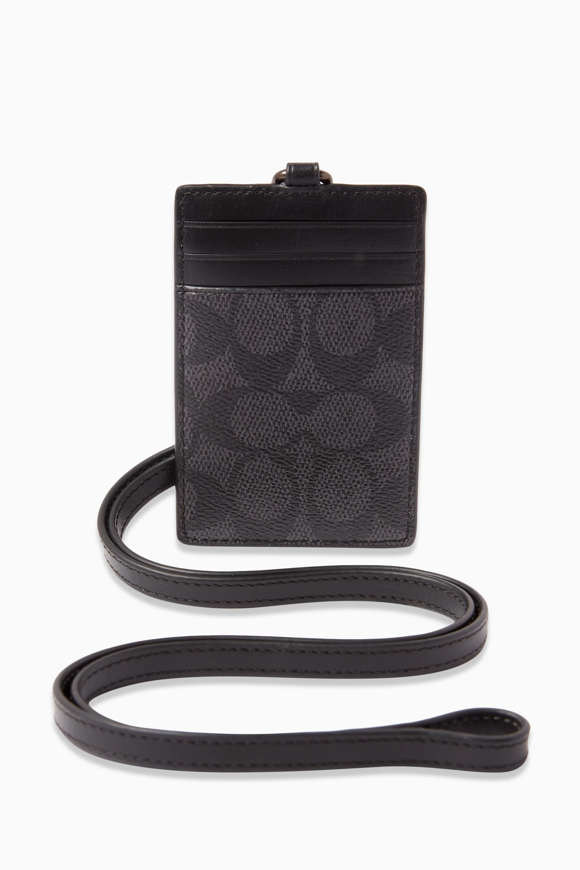 Coach wallet lanyard best sale