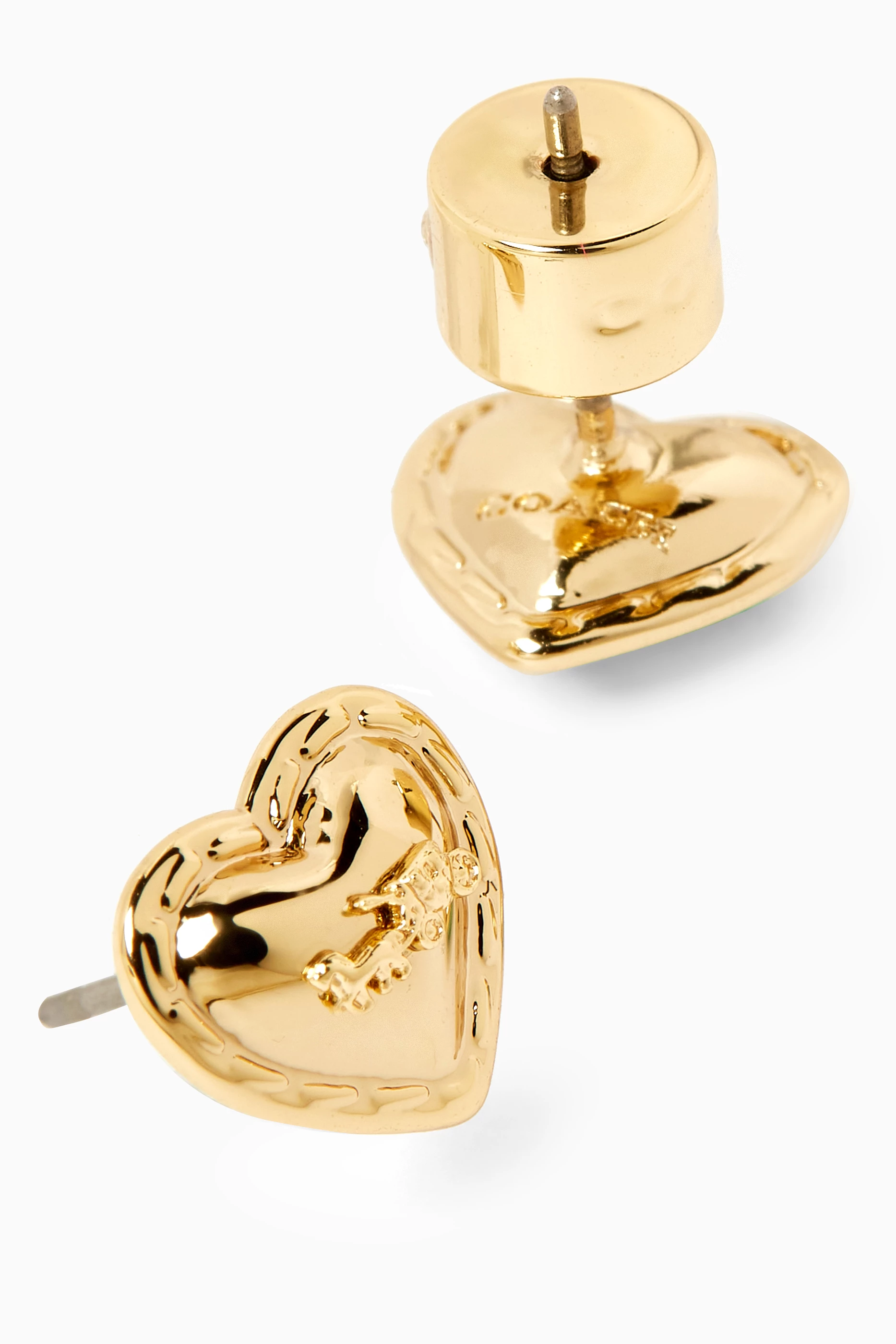 ★ COACH ★ 90715 Demi-Fine Horse And Carriage Stud Earrings ❤︎ COACH ❤︎ 90715 Demi-Fine Horse And Carriage Stud Earring