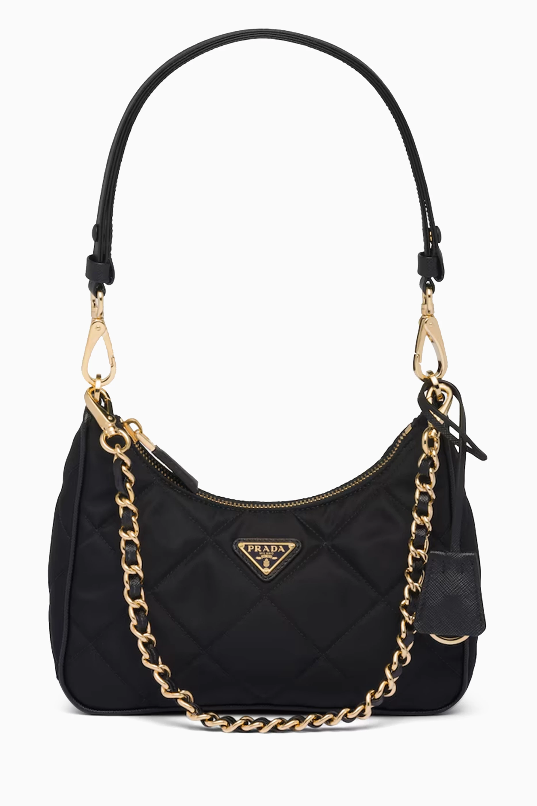 Buy Prada Black Mini Re Edition 1995 Chaine Shoulder Bag in Quilted Nylon For Women Online Ounass UAE
