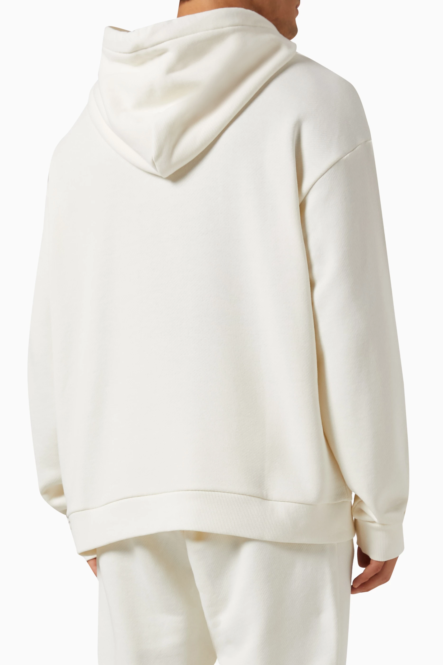 Emporio armani white sweatshirt 2025