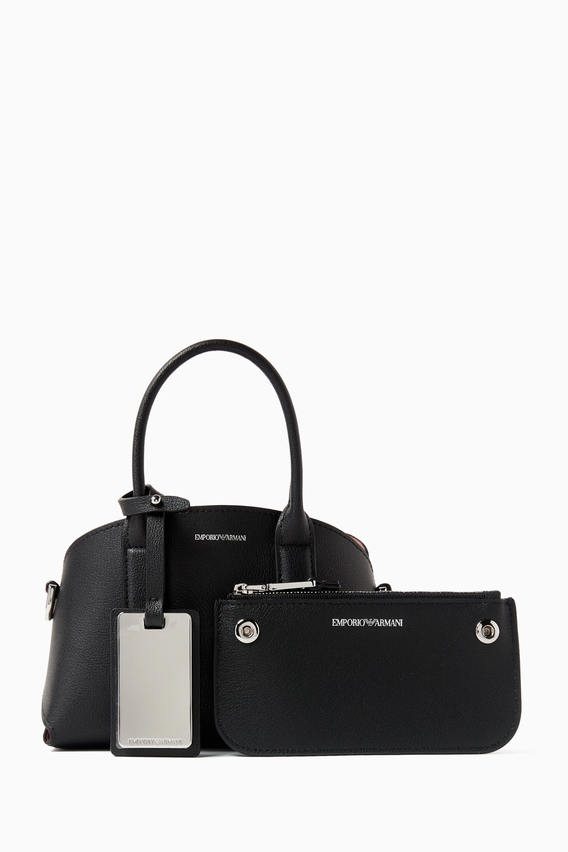 Armani Exchange Bolso Negro Mediano Mujer Bolsas Armani Exchange