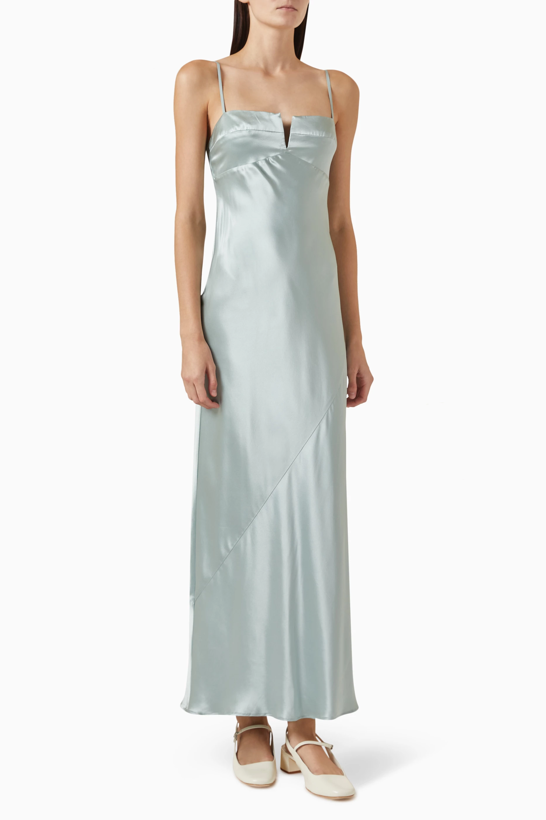 brie silk dress reformation REFORMATION Brie Silk Dress by Reformation
