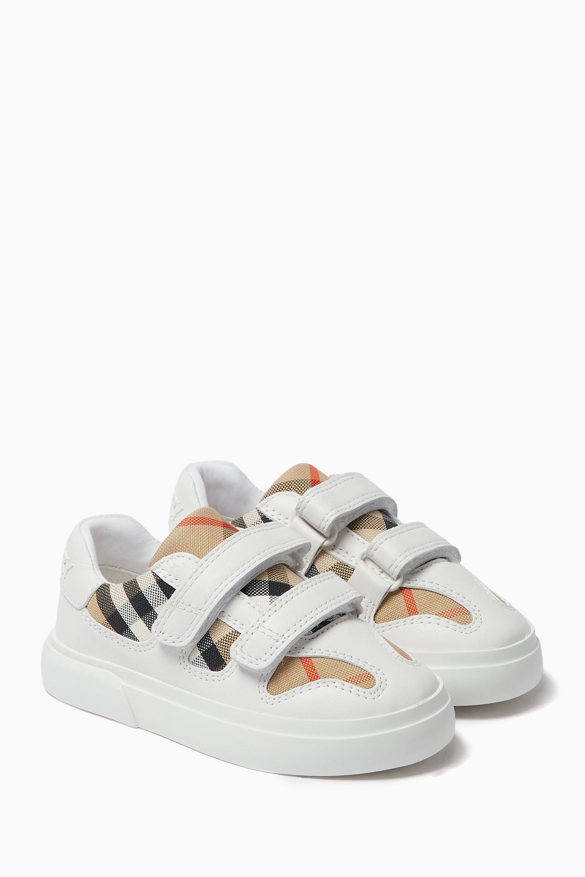 Boys burberry sneakers hotsell