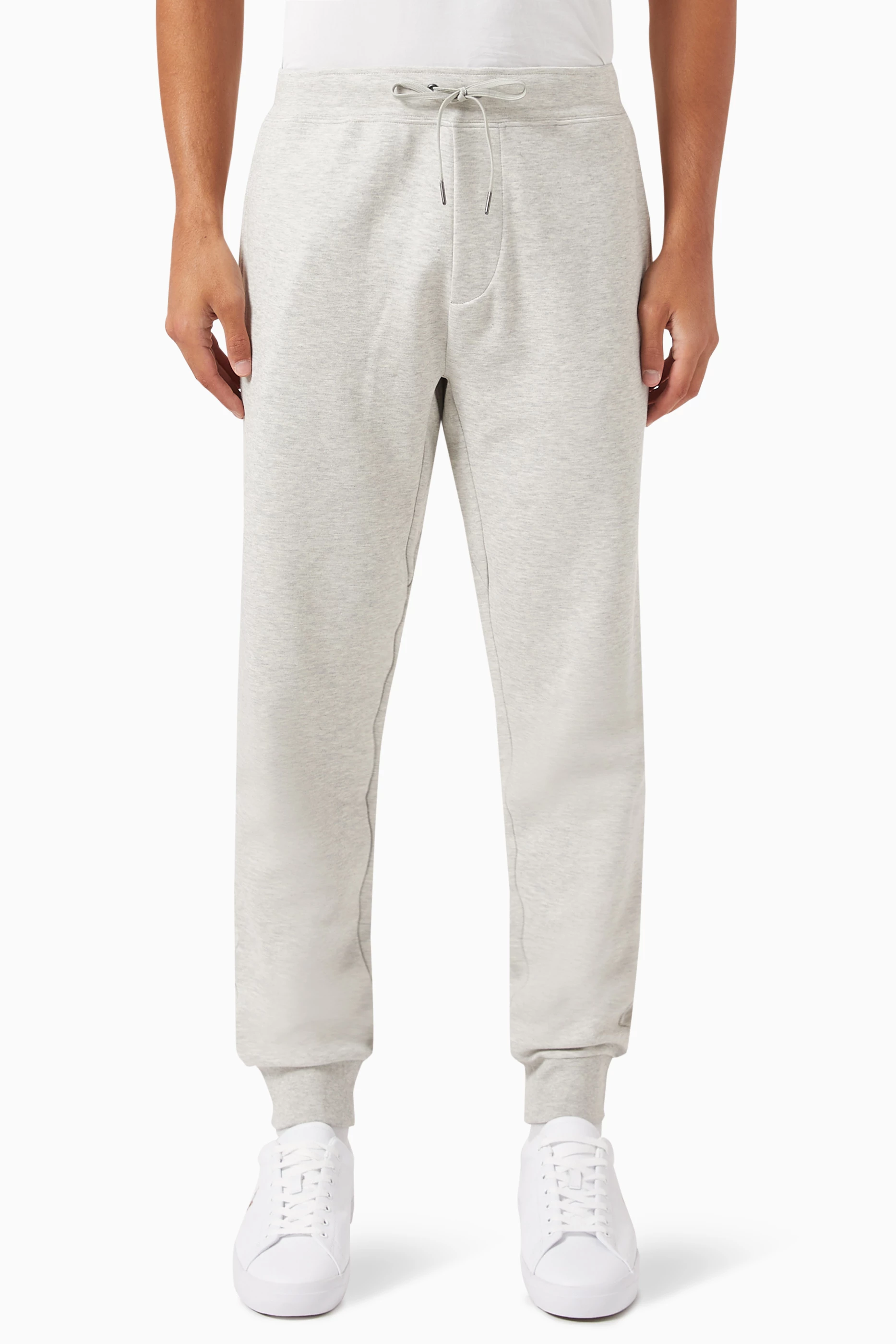 Gray polo sweatpants sale