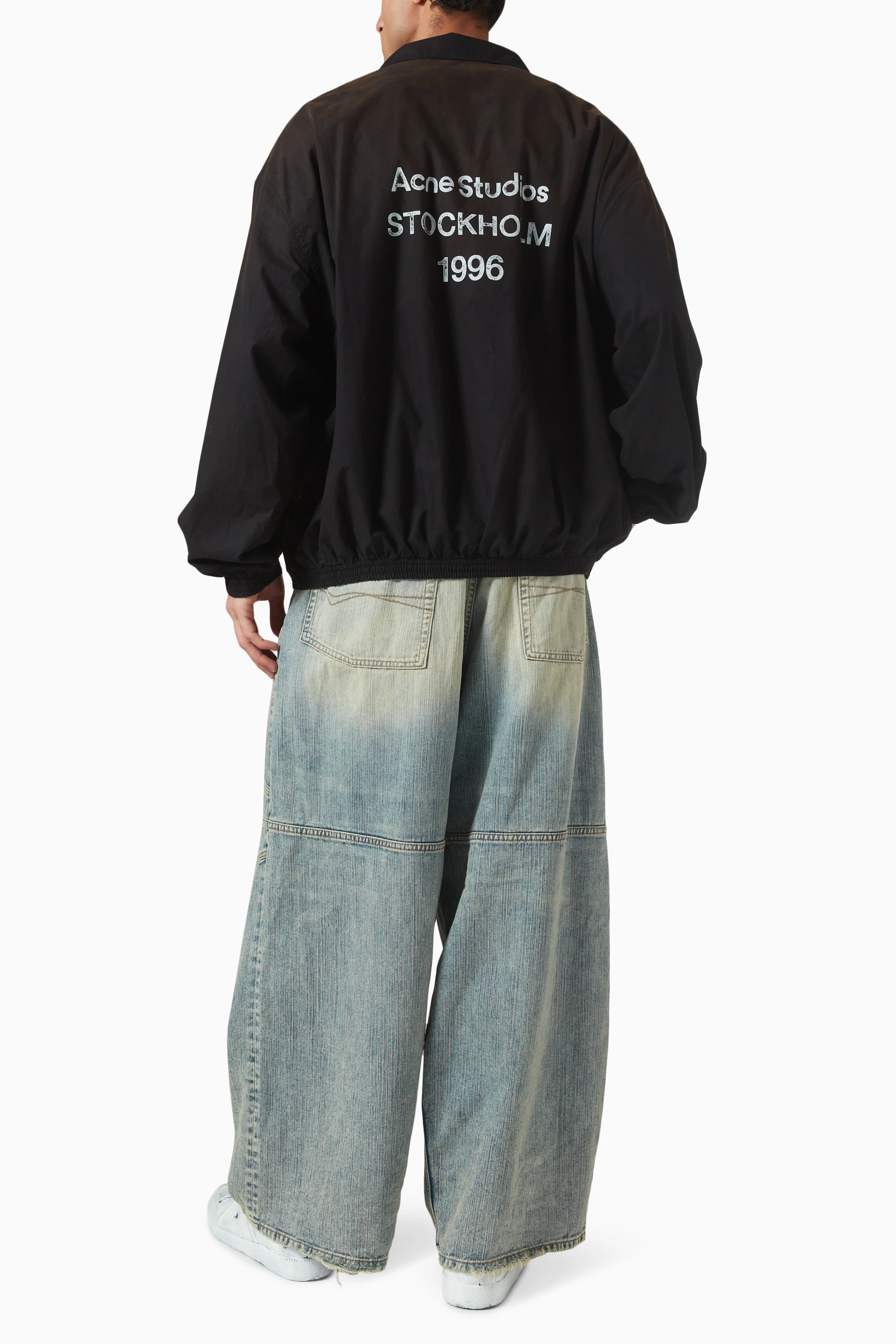 ACNE STUDIOS　JACKET Acne Studios - Logo zipper jacket - Black