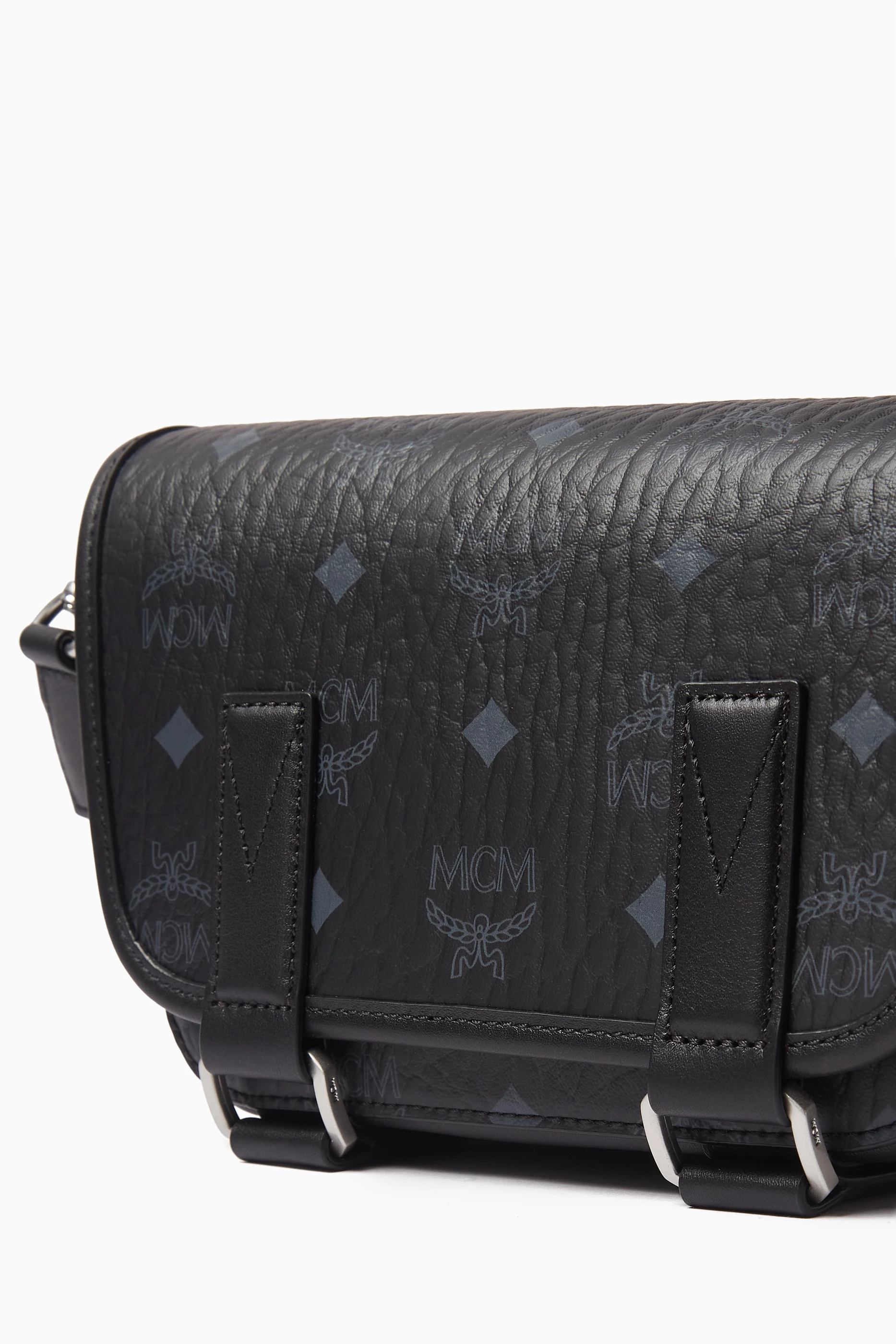 Mcm messenger bag sale best sale