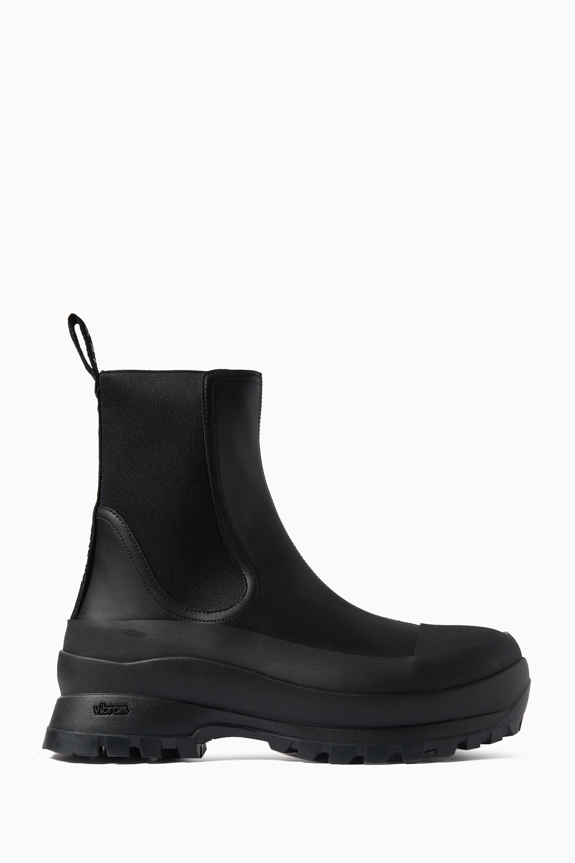 Buy Stella McCartney Black Trace Chelsea Boots in Vegan leather For Women Online Ounass UAE