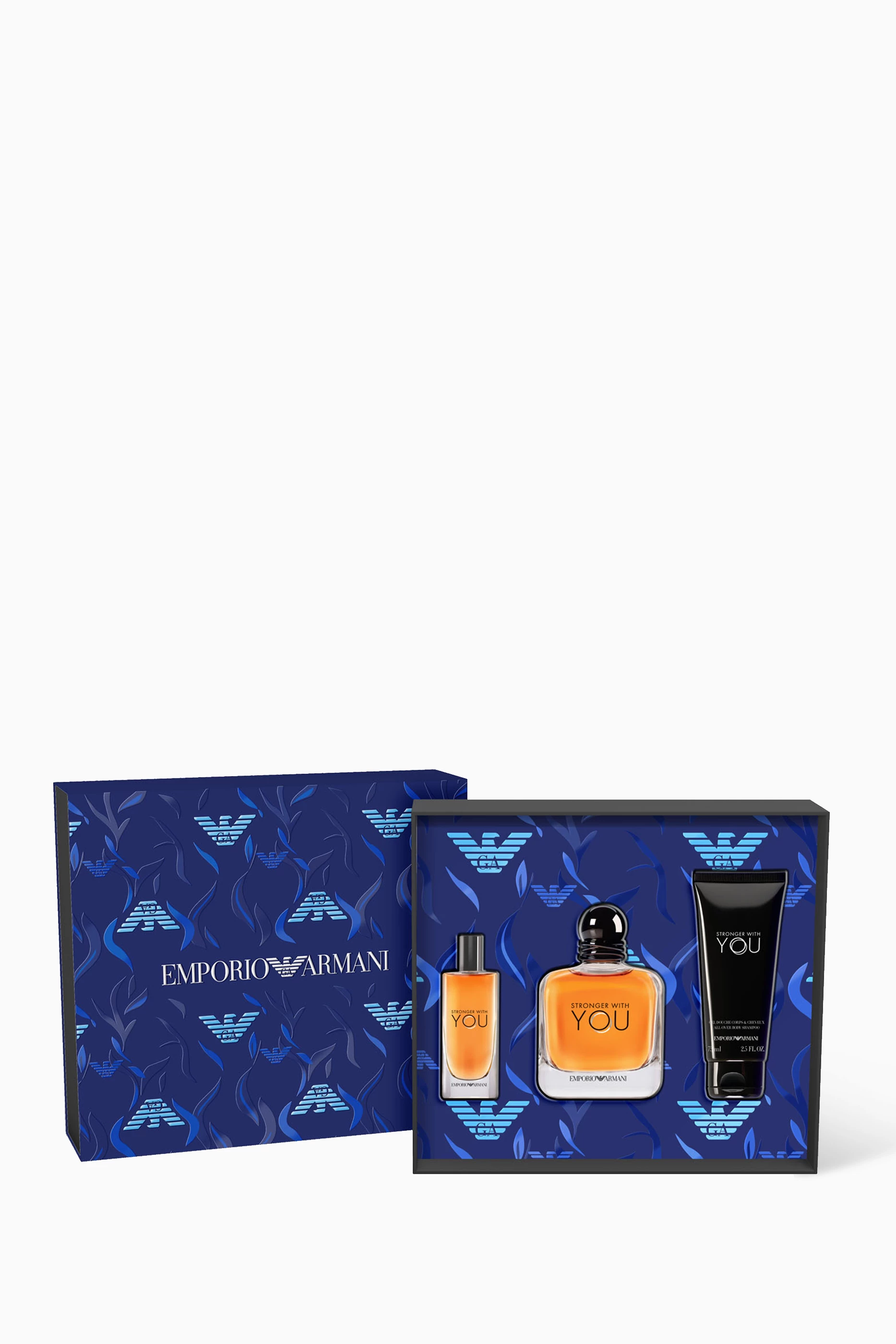 Emporio armani stronger with you gift set clearance